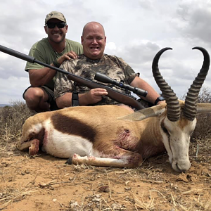 Hunting Springbuck in South Africa