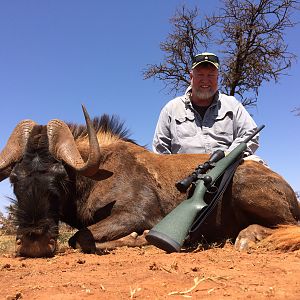 Hunting Black WIldebeest in South Africa