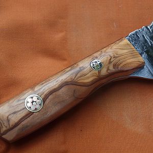 Olive wood as a handle
