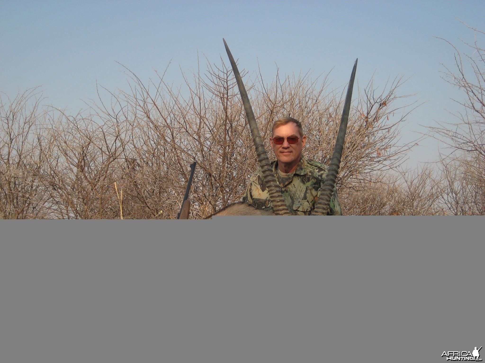 Hunting Gemsbok in Namibia