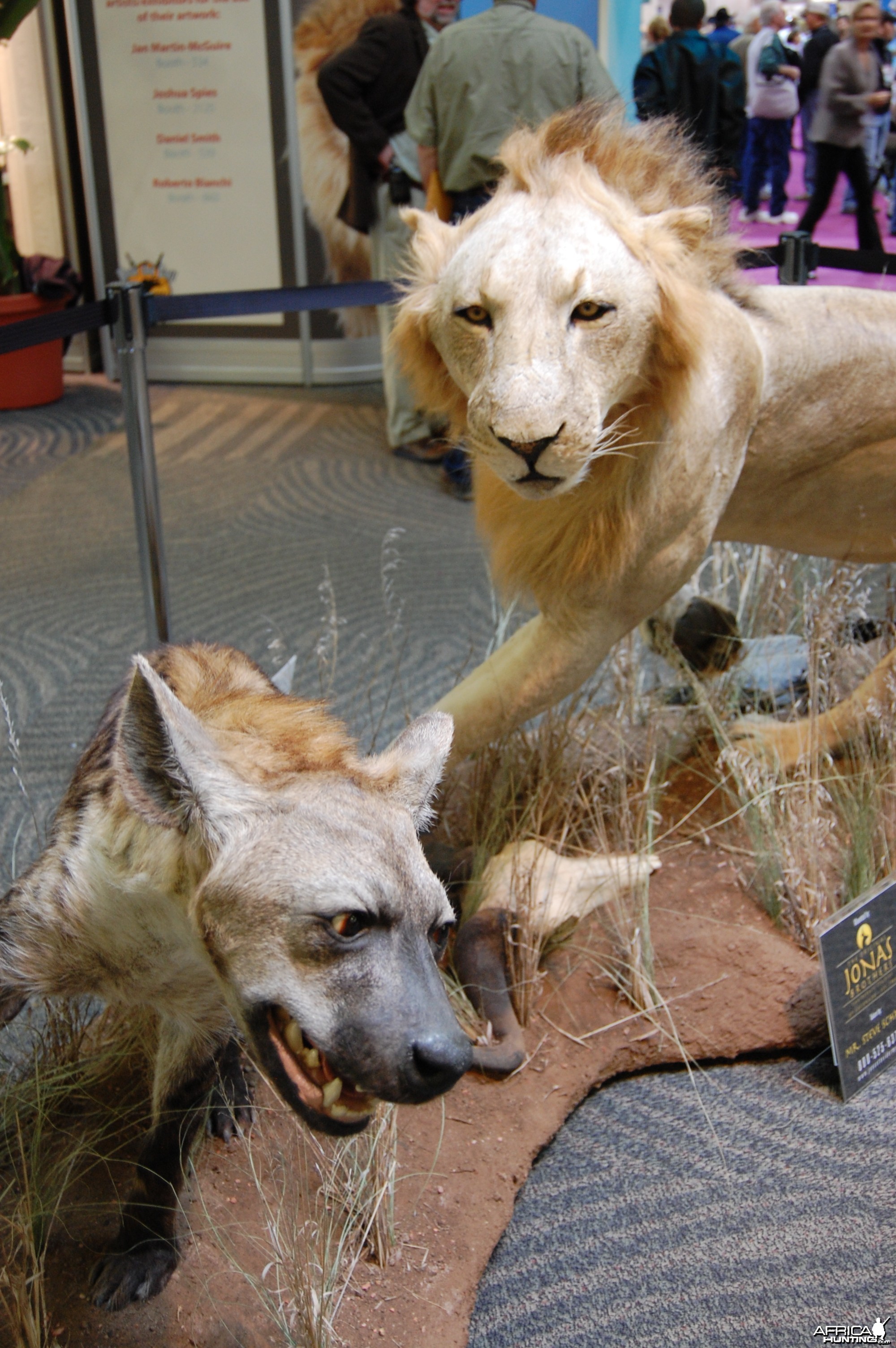 Taxidermy at Safari Club International Convention