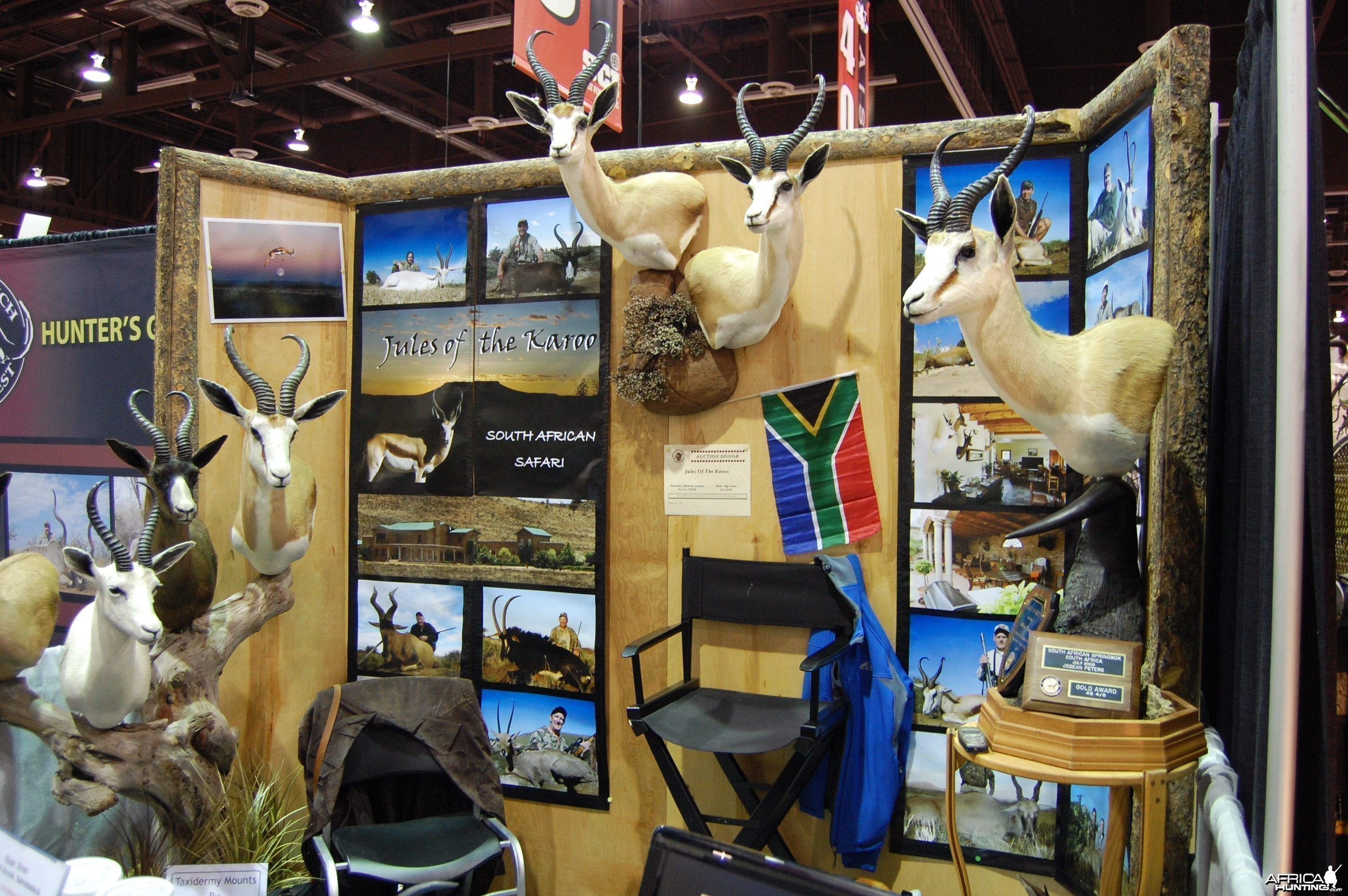 Taxidermy at Safari Club International Convention