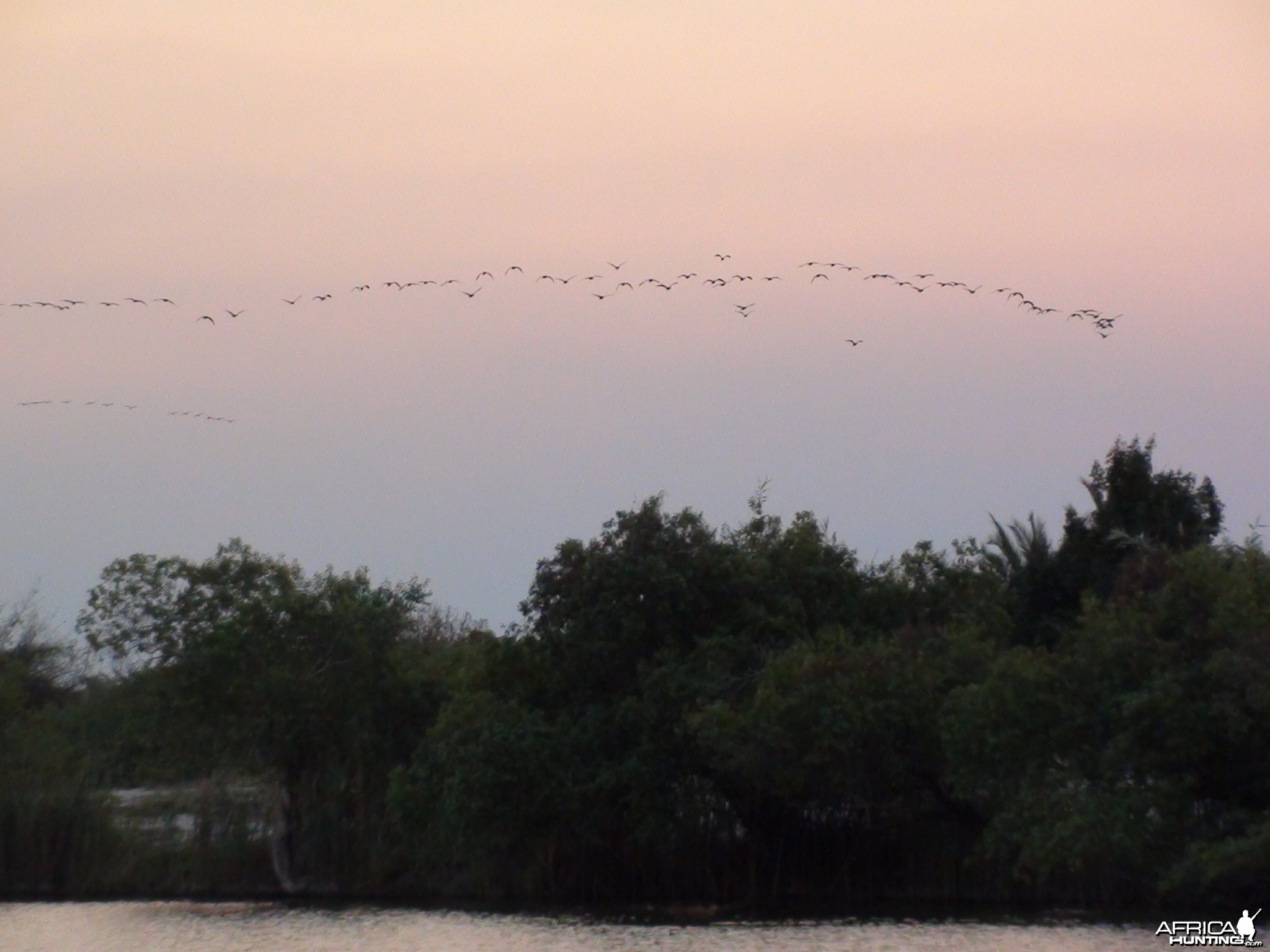 Sunset Caprivi Namibia