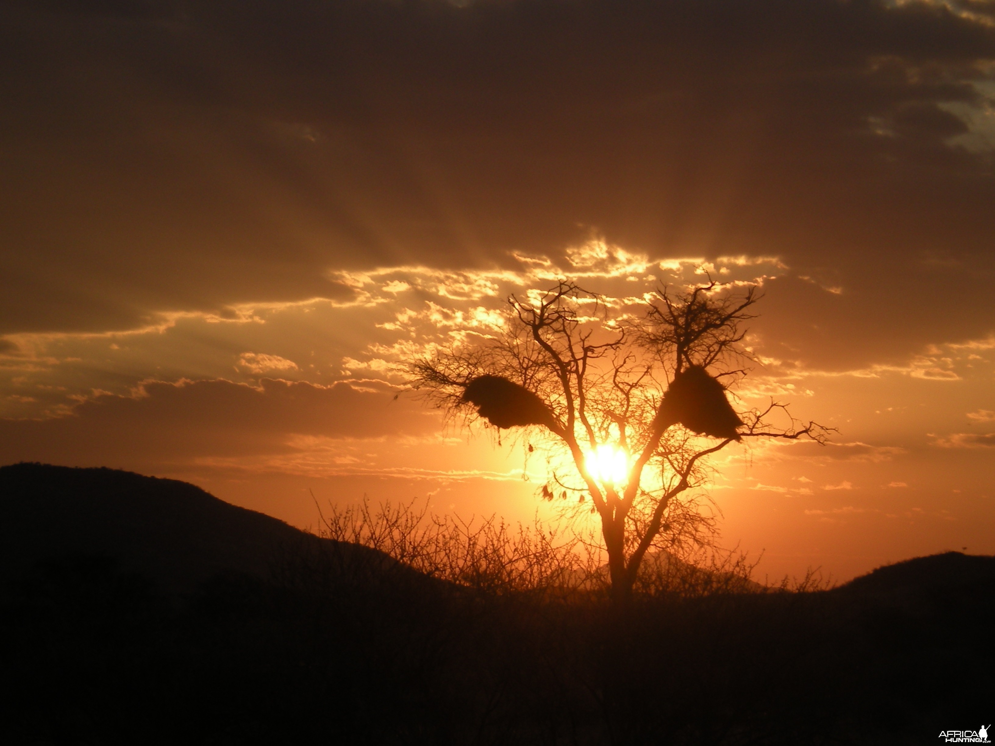 Sunset Namibia