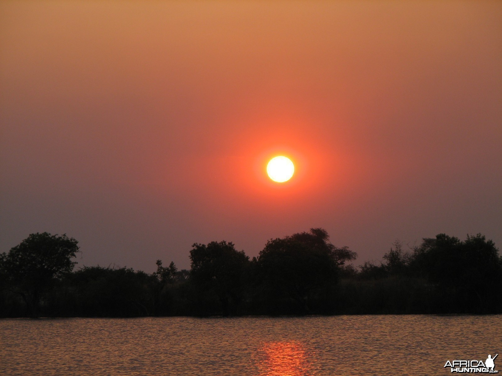 Sunset Caprivi Namibia