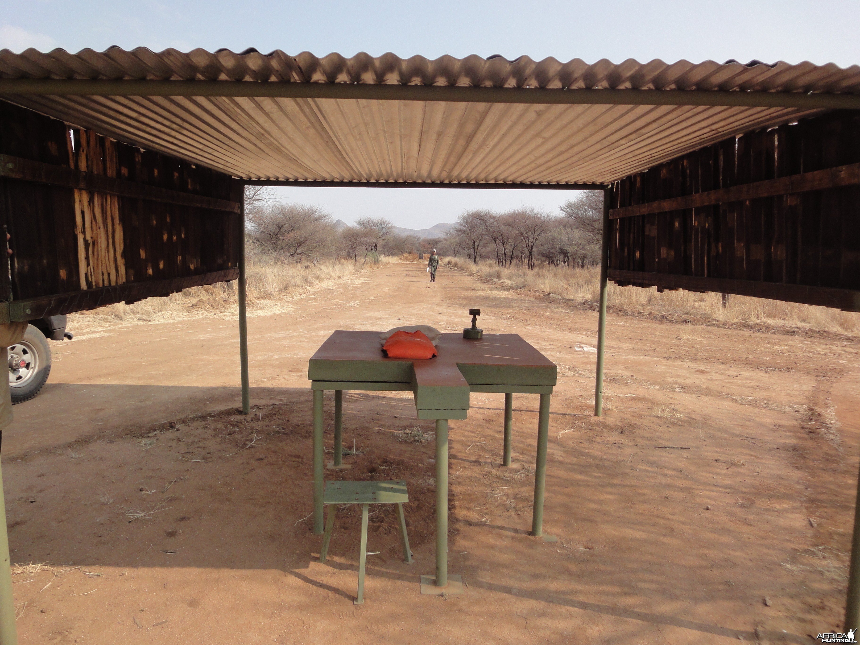 Shooting Range at Ozondjahe Hunting Safaris