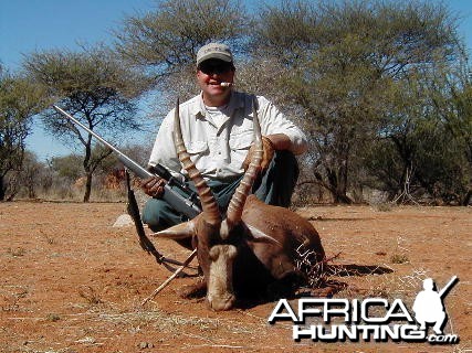 Hunting Blesbok in Namibia