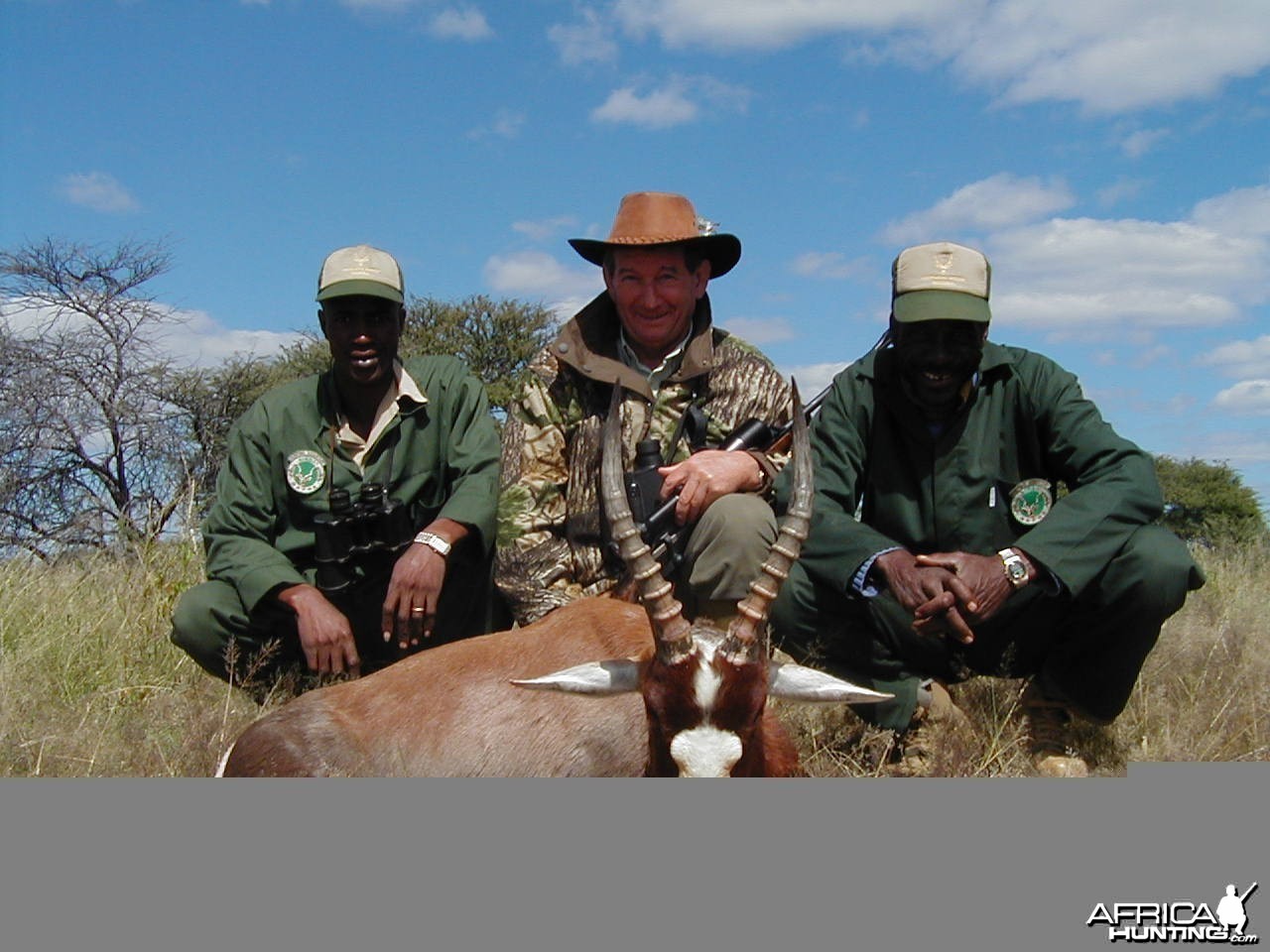 Hunting Blesbok in Namibia