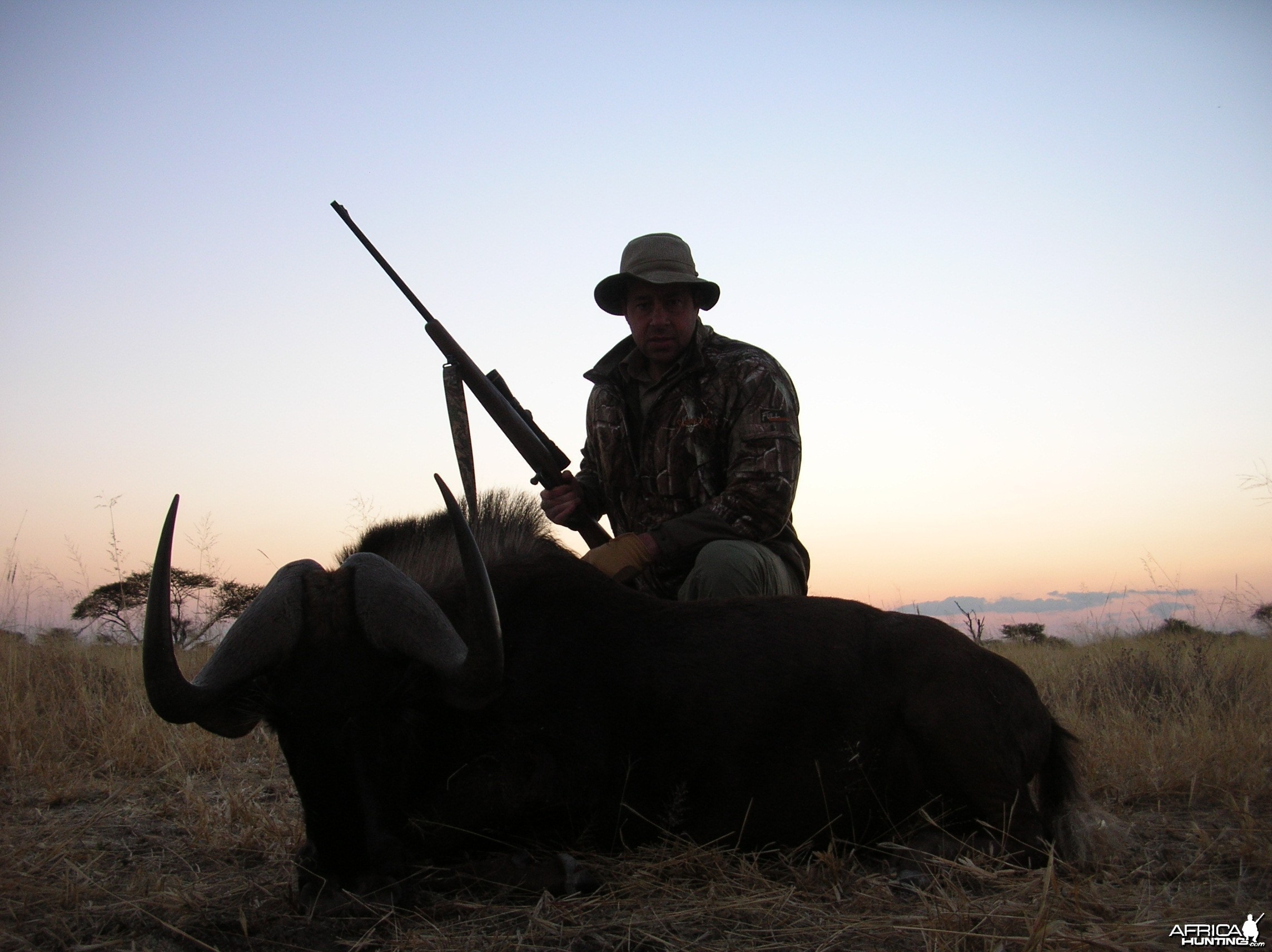 Hunting Black Wildebeest in Namibia