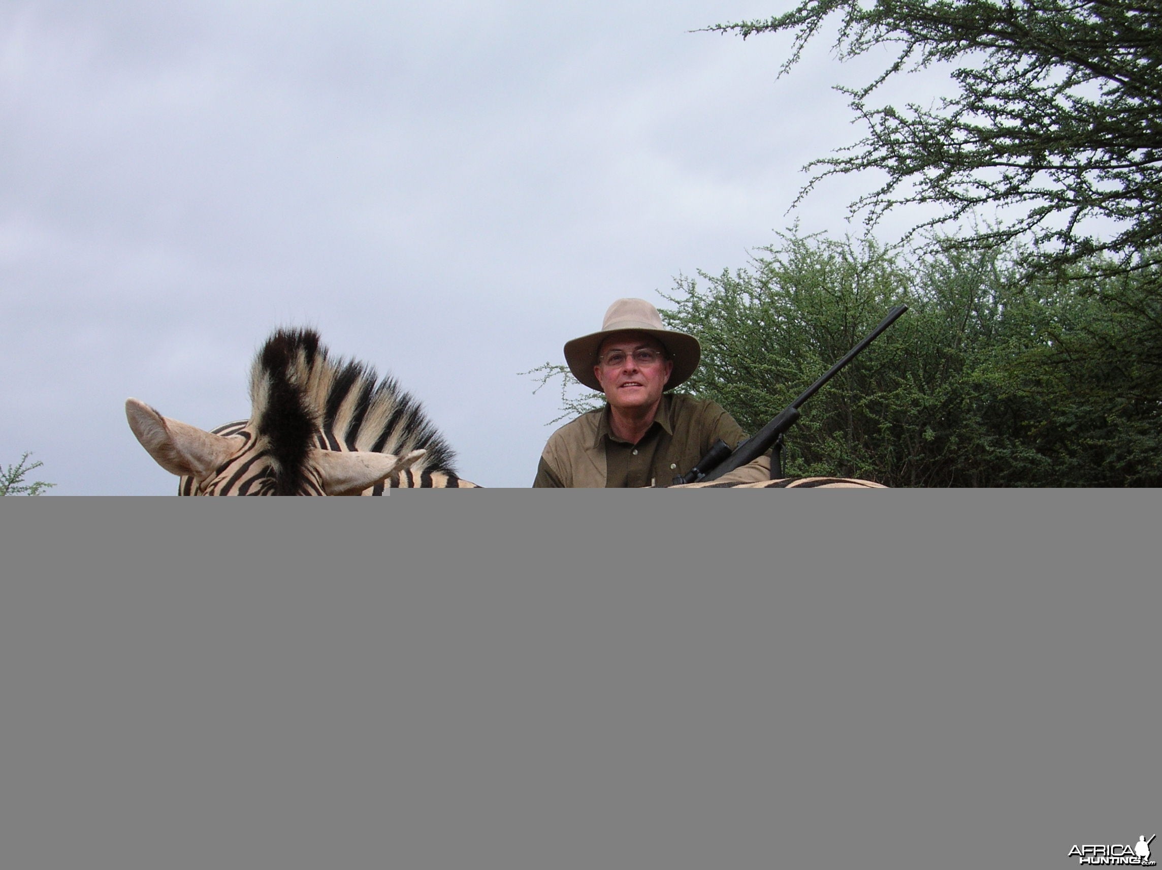 Hunting Burchell's Plain Zebra in Namibia