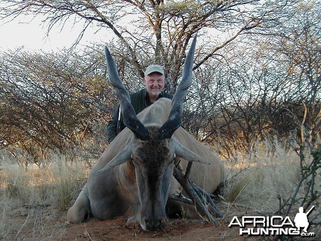 Hunting Cape Eland in Namibia