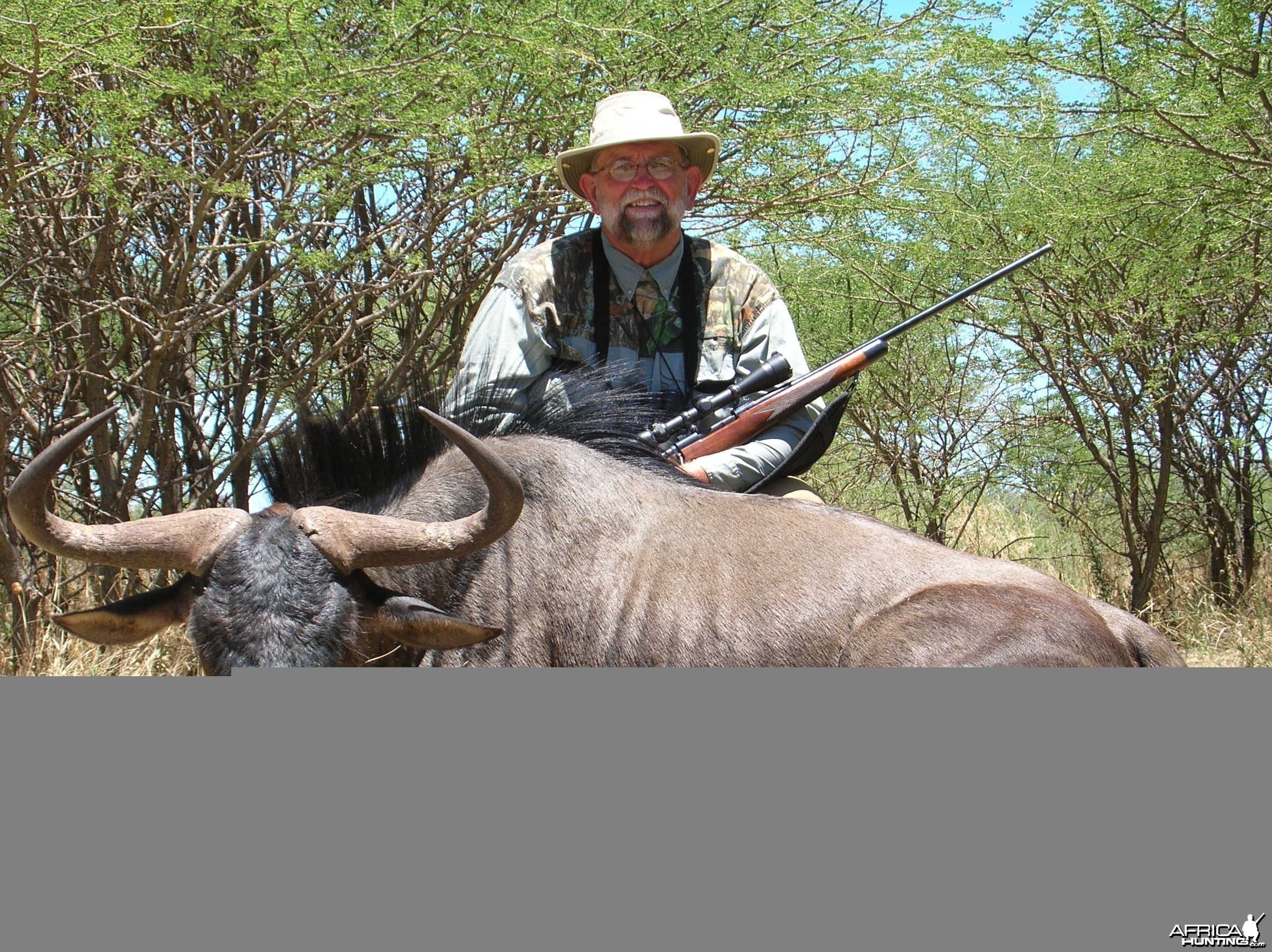 Hunting Blue Wildebeest in Namibia