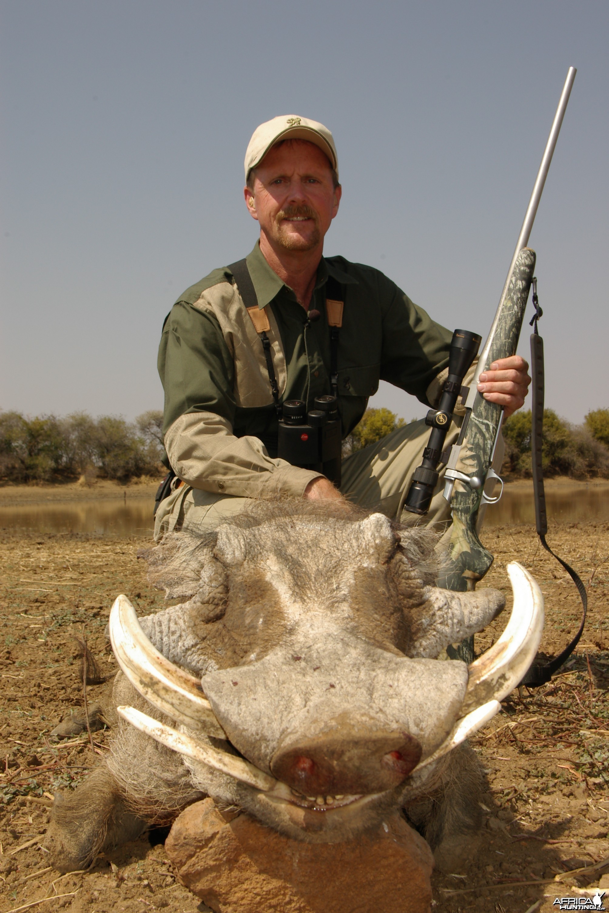 Hunting Warthog in Namibia