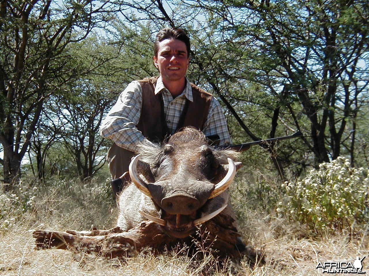 Hunting Warthog in Namibia