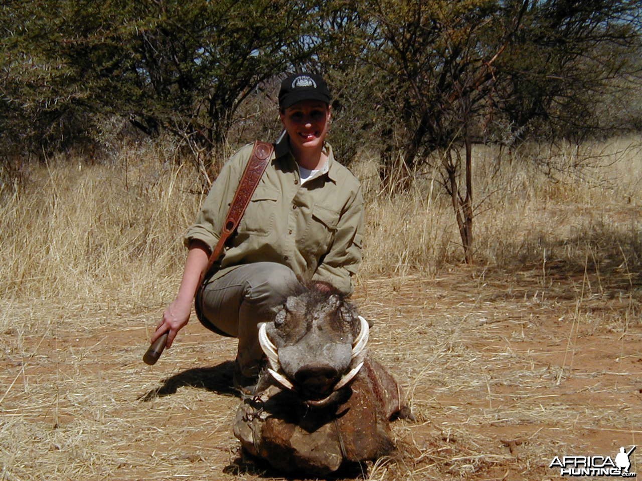 Hunting Warthog in Namibia