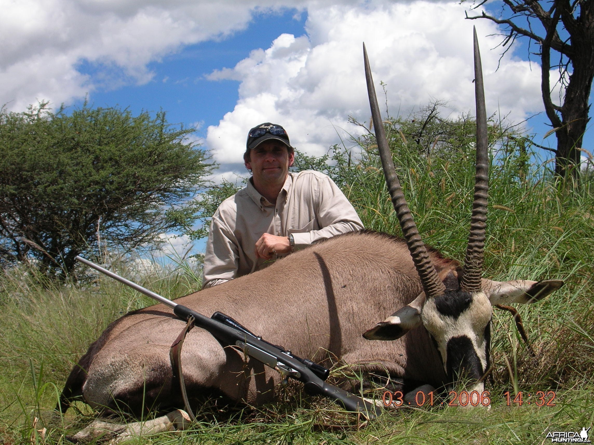 Hunting Gemsbok in Namibia