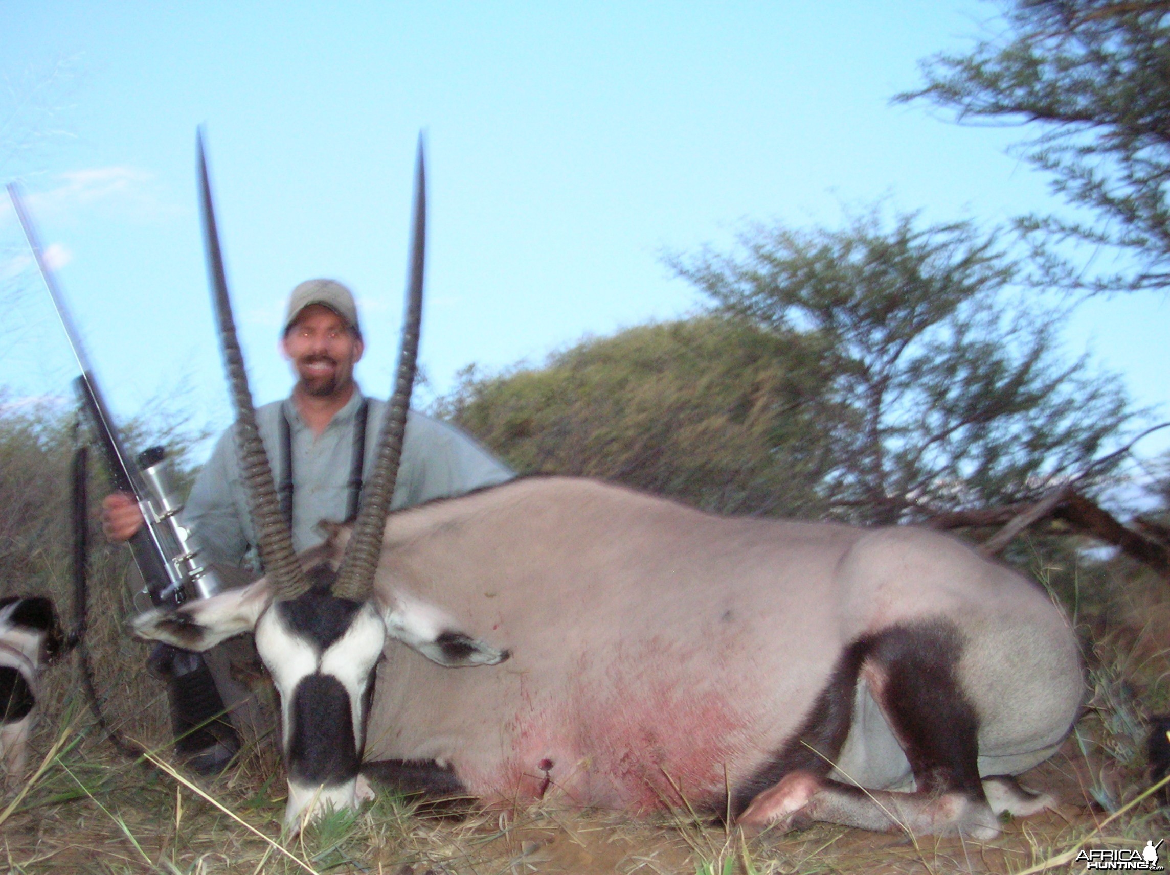 Hunting Gemsbok in Namibia