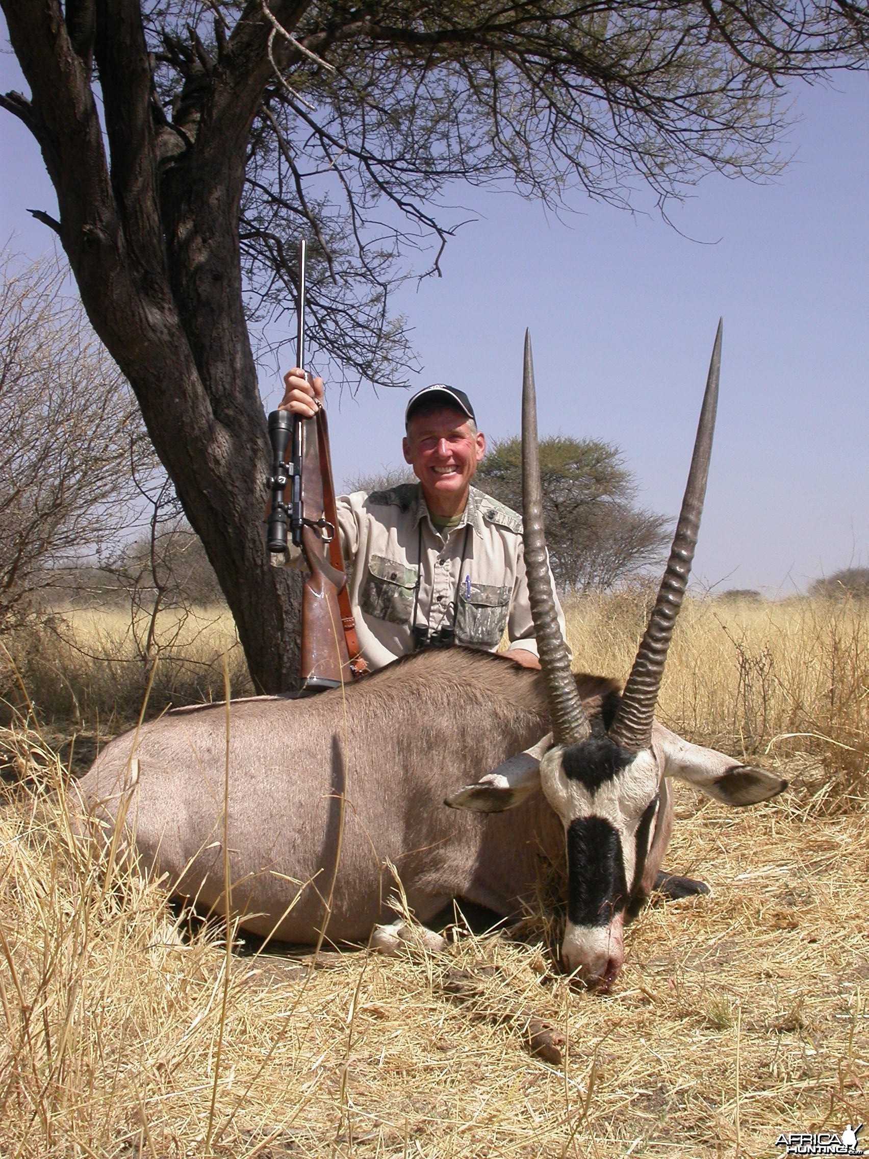Hunting Gemsbok in Namibia