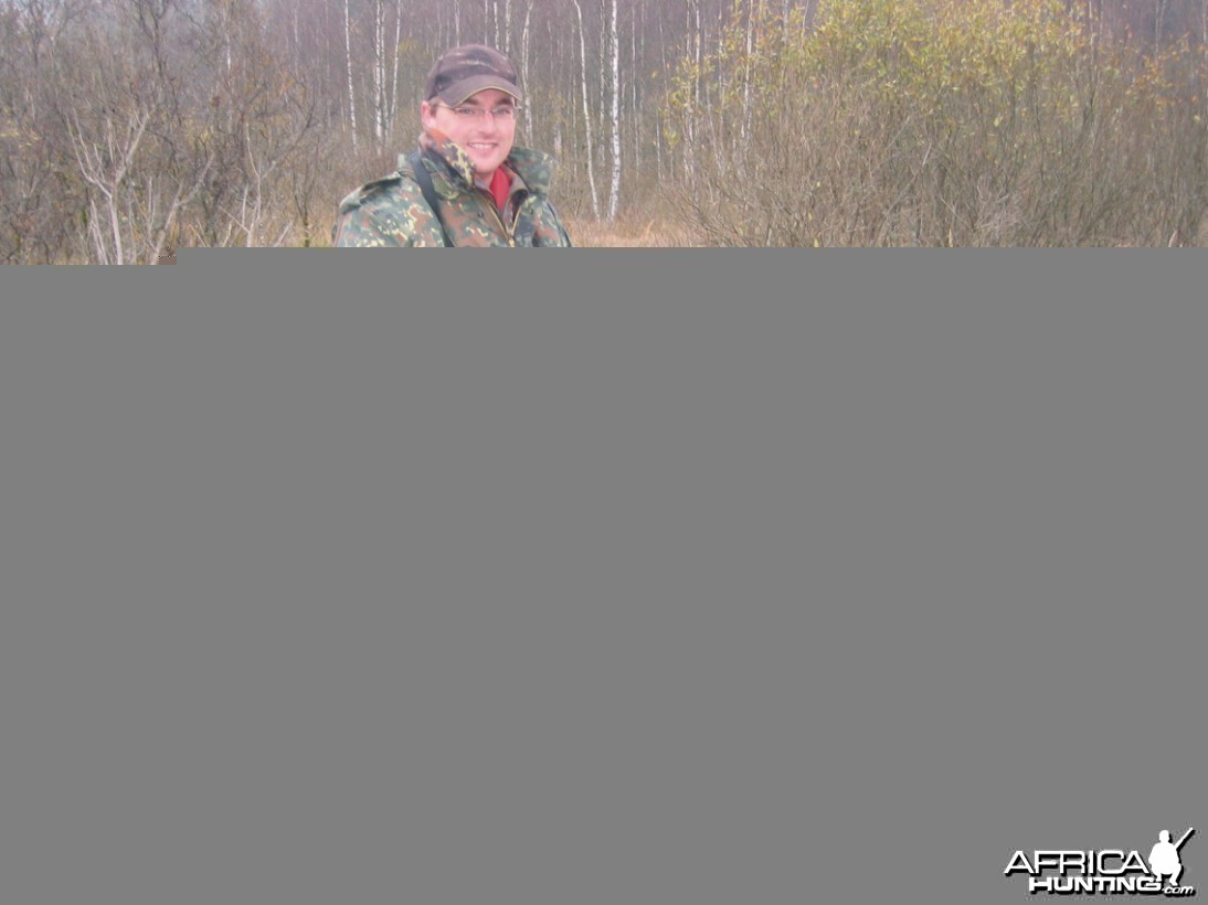 Hunting European Moose, Latvia 2008