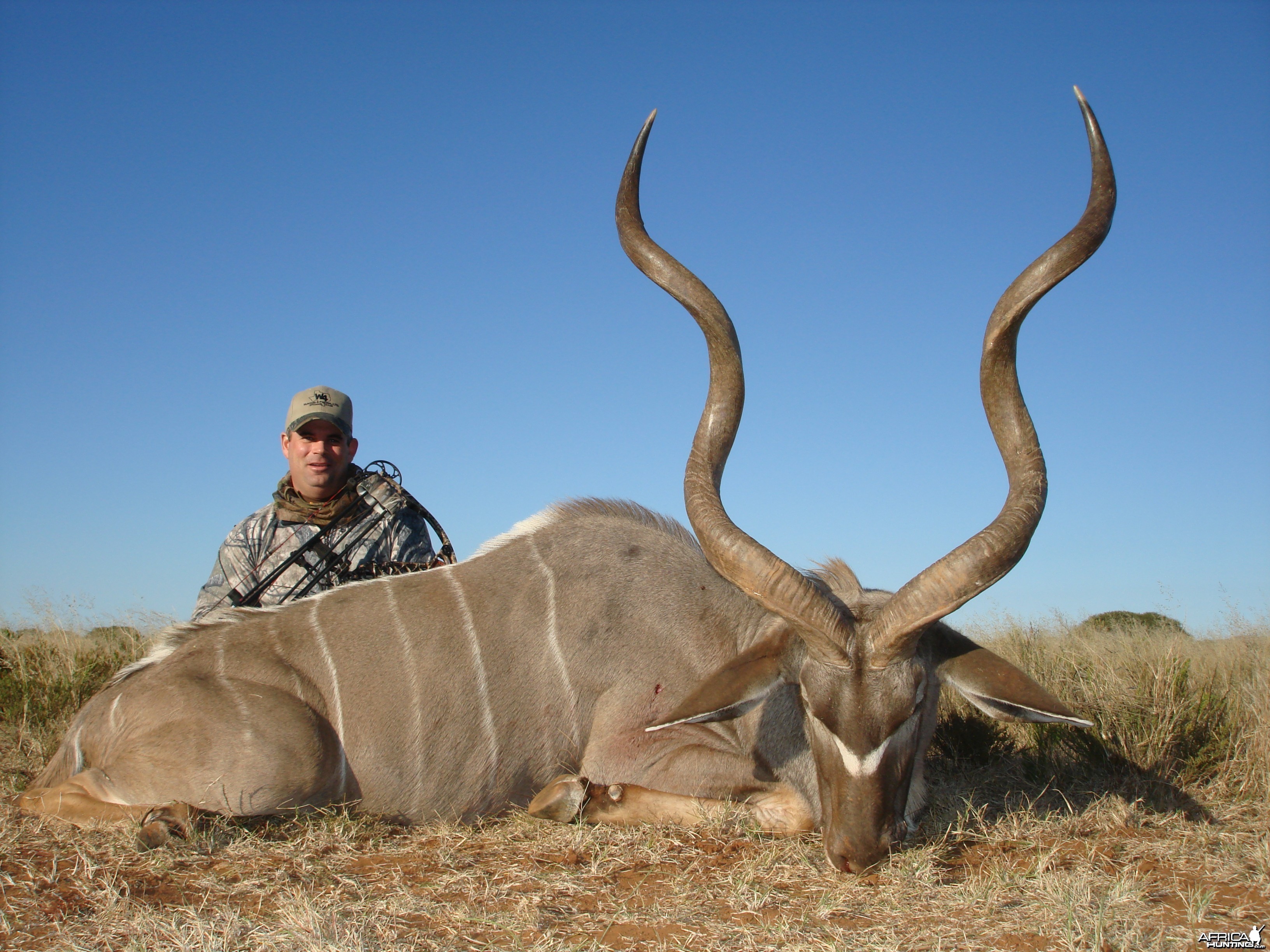 Bowhunting Kudu with Wintershoek Johnny Vivier Safaris in South Africa