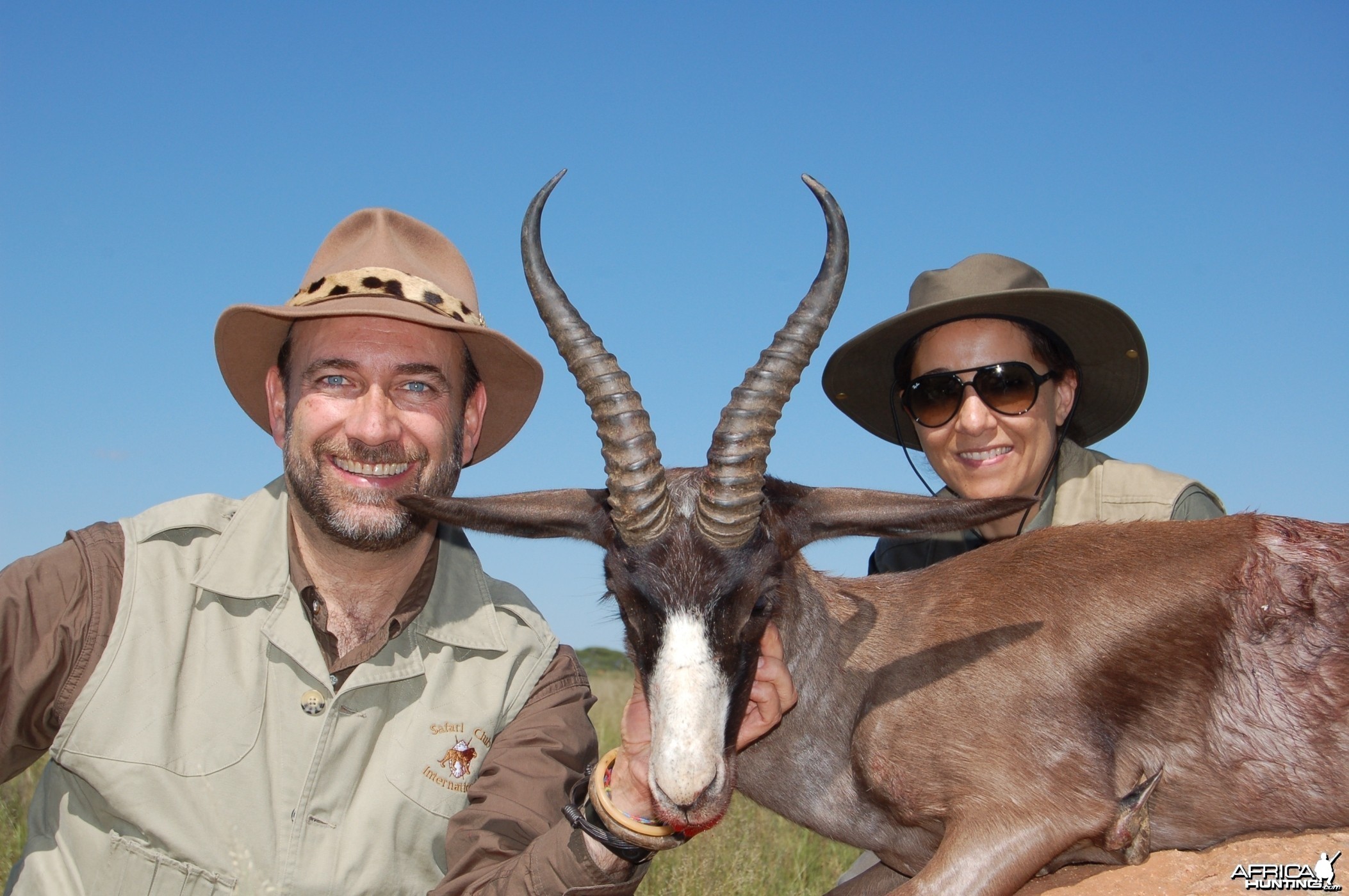 Hunting Black Springbuck with Wintershoek Johnny Vivier Safaris in SA