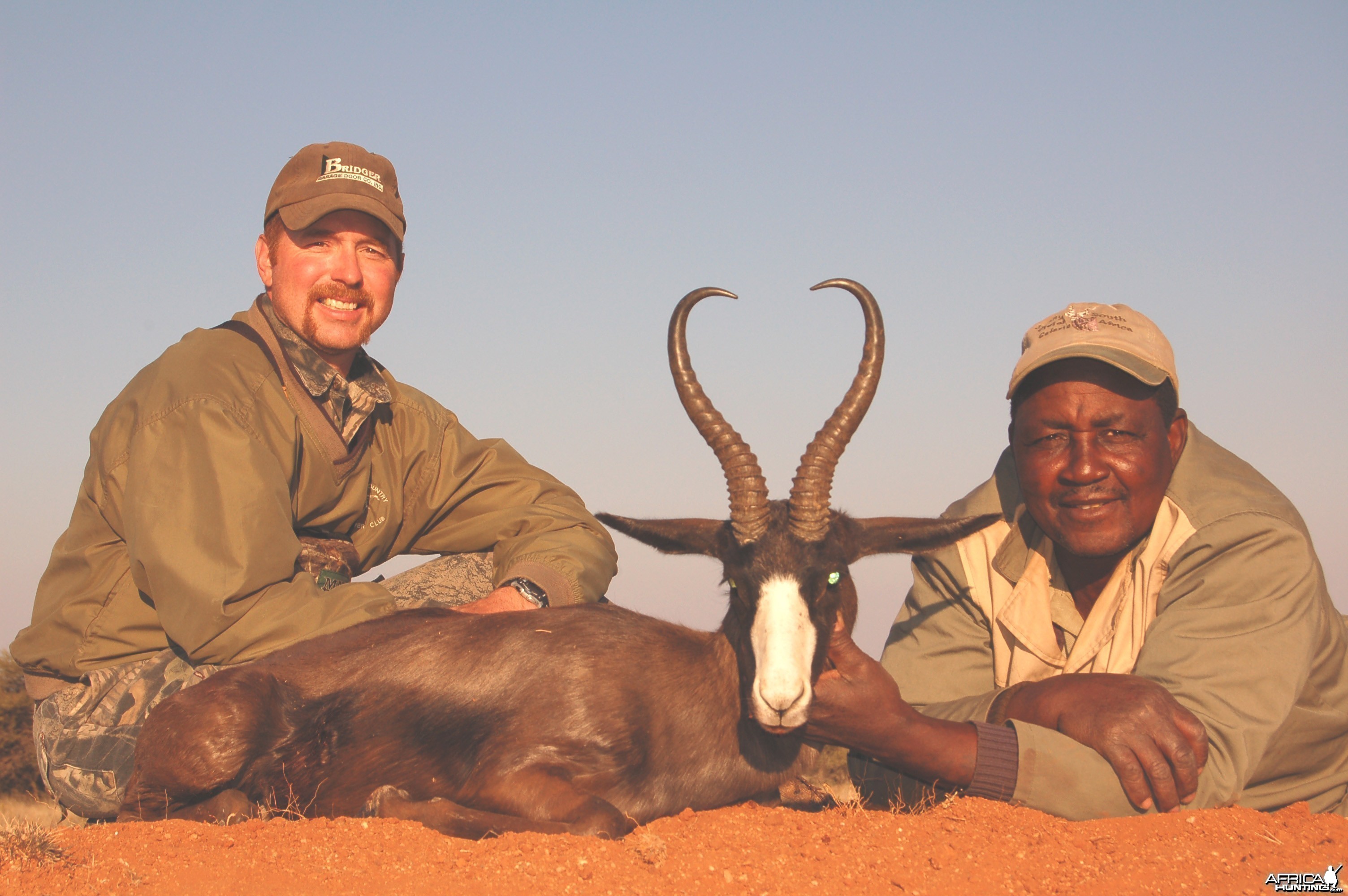 Hunting Black Springbuck with Wintershoek Johnny Vivier Safaris in SA