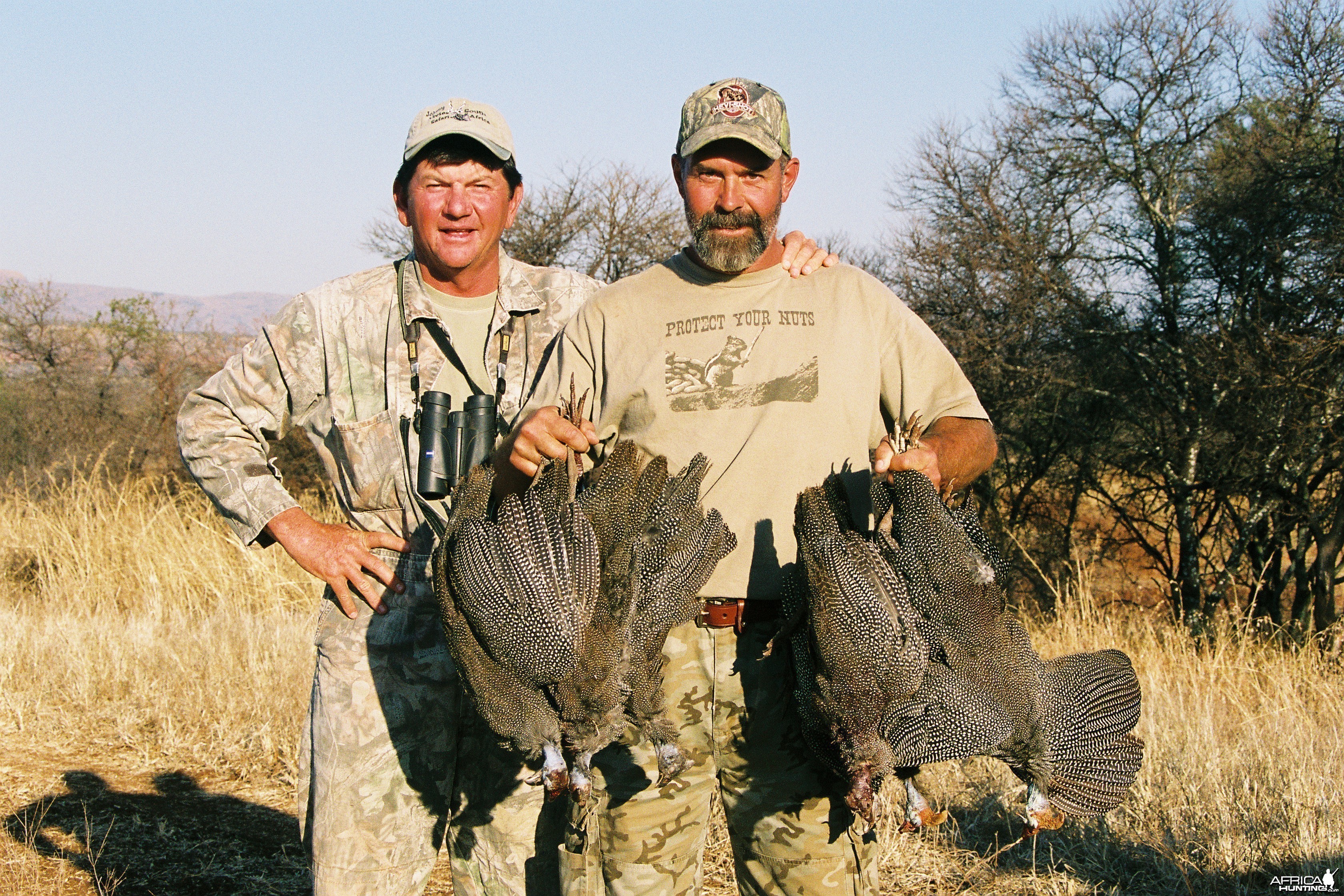 Bird Hunting with Wintershoek Johnny Vivier Safaris in SA