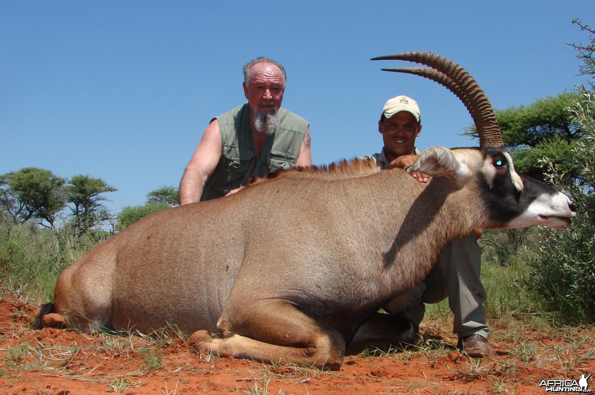 Hunting Roan with Wintershoek Johnny Vivier Safaris in SA