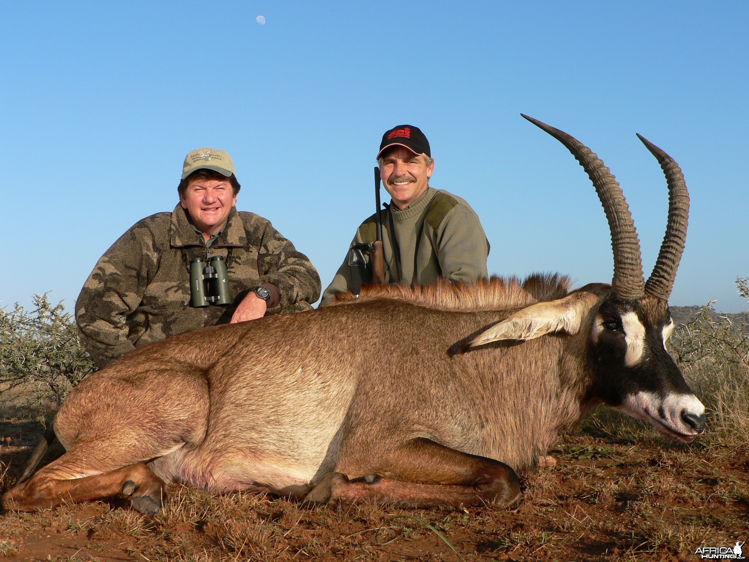 Hunting Roan with Wintershoek Johnny Vivier Safaris in SA