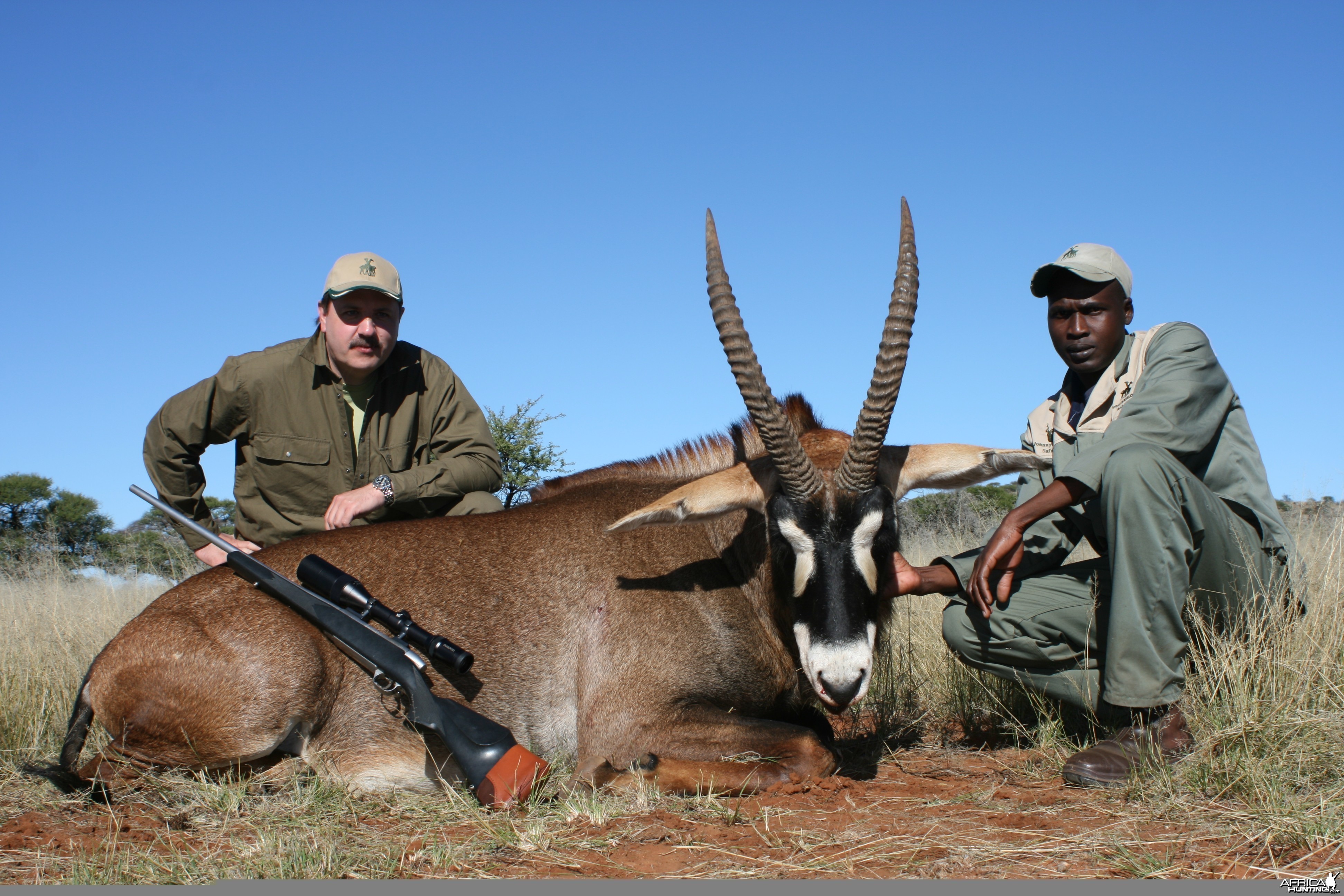 Hunting Roan with Wintershoek Johnny Vivier Safaris in SA