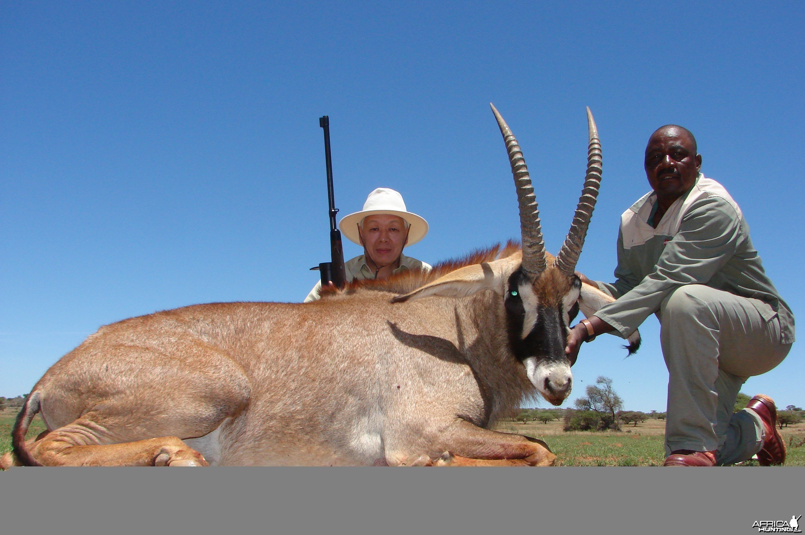 Hunting Roan with Wintershoek Johnny Vivier Safaris in SA