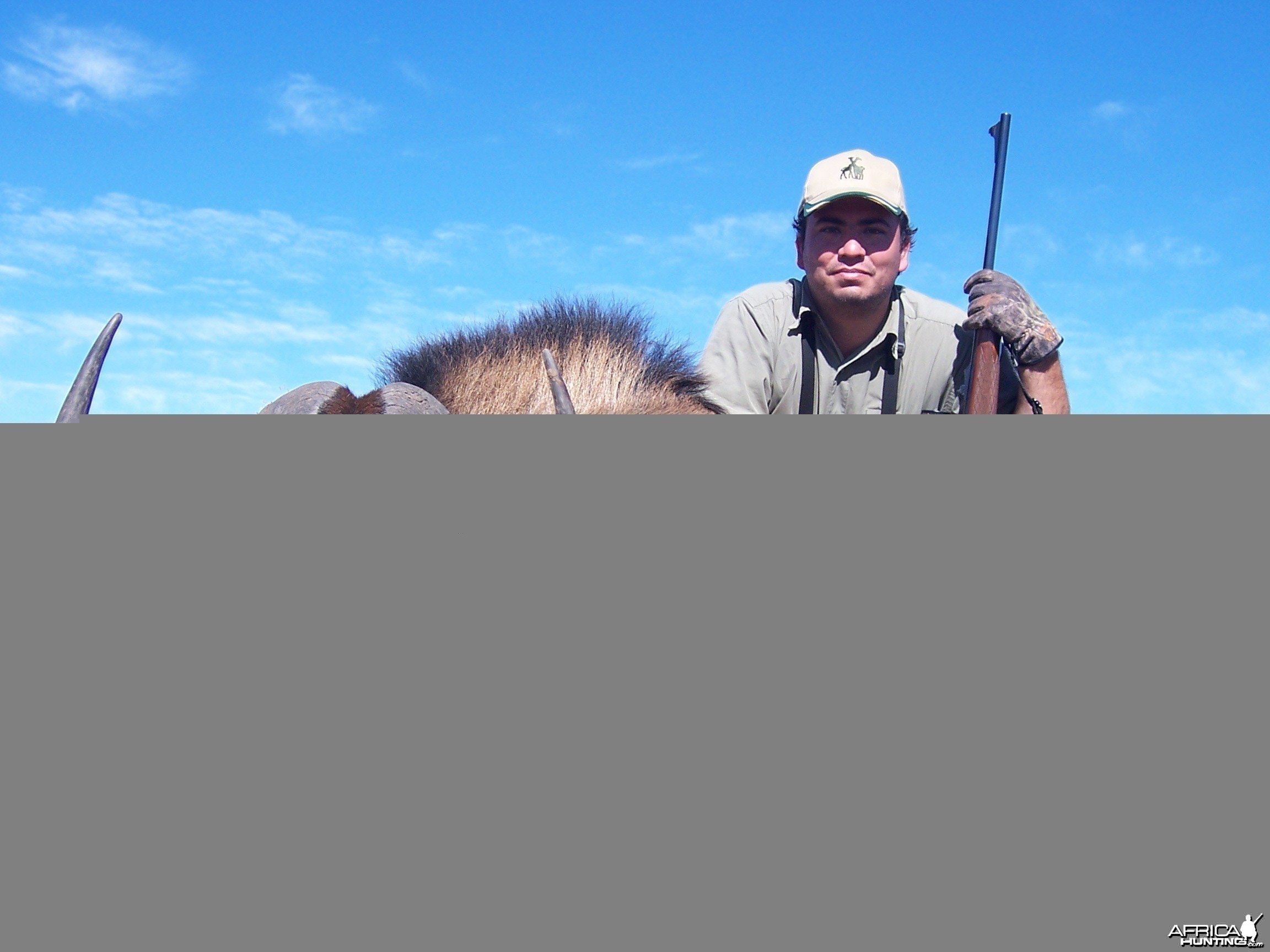 Hunting Black Wildebeest with Wintershoek Johnny Vivier Safaris in SA