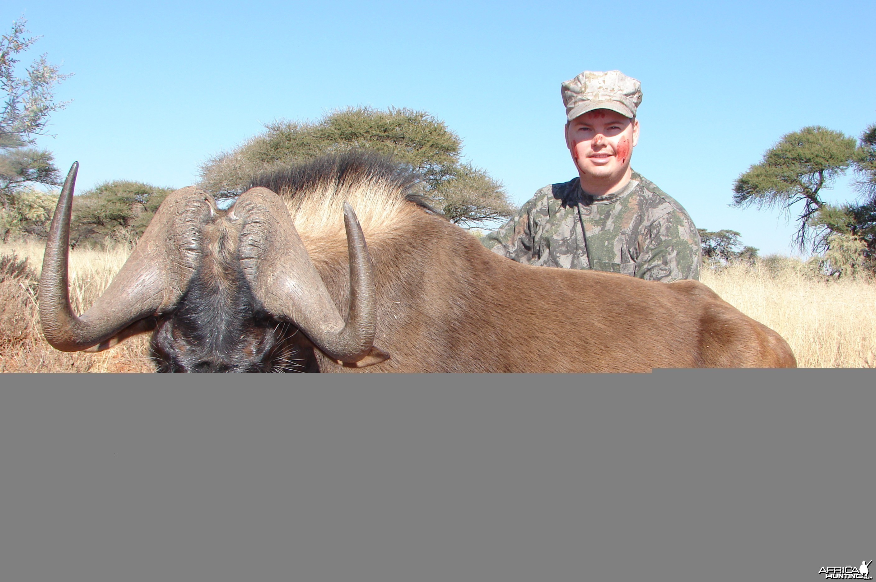 Hunting Black Wildebeest with Wintershoek Johnny Vivier Safaris in SA