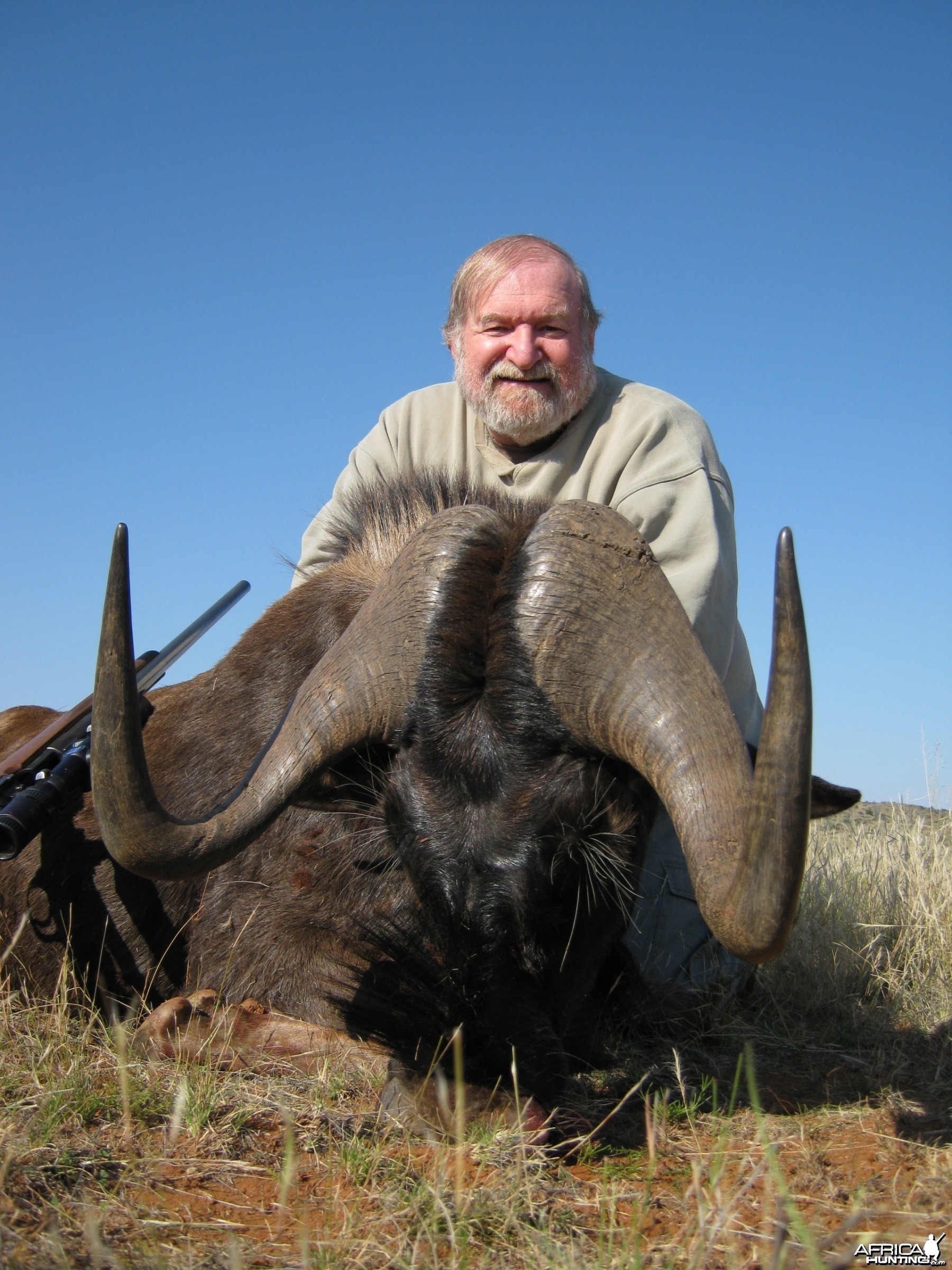 Hunting Black Wildebeest with Wintershoek Johnny Vivier Safaris in SA