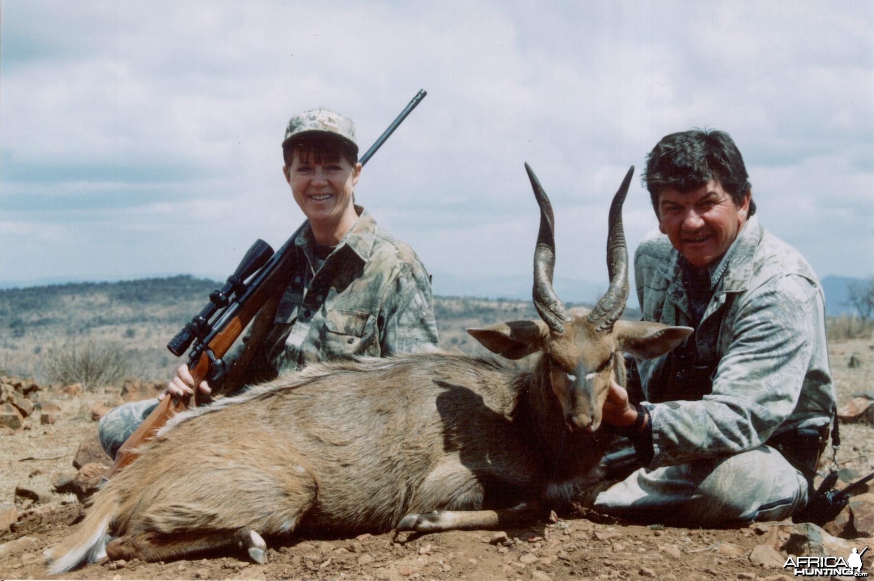 Hunting Bushbuck with Wintershoek Johnny Vivier Safaris in SA