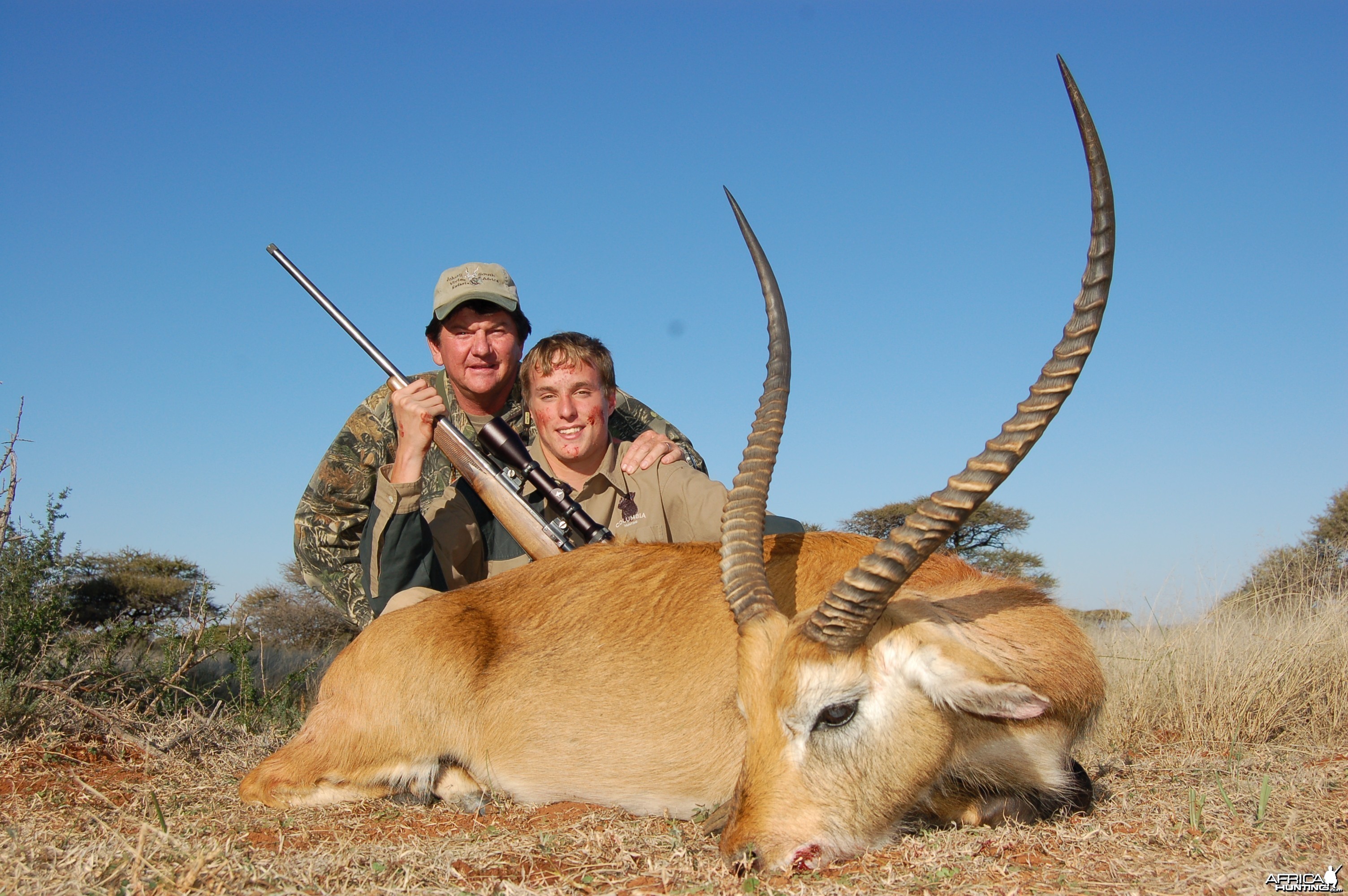 Hunting Lechwe with Wintershoek Johnny Vivier Safaris in SA