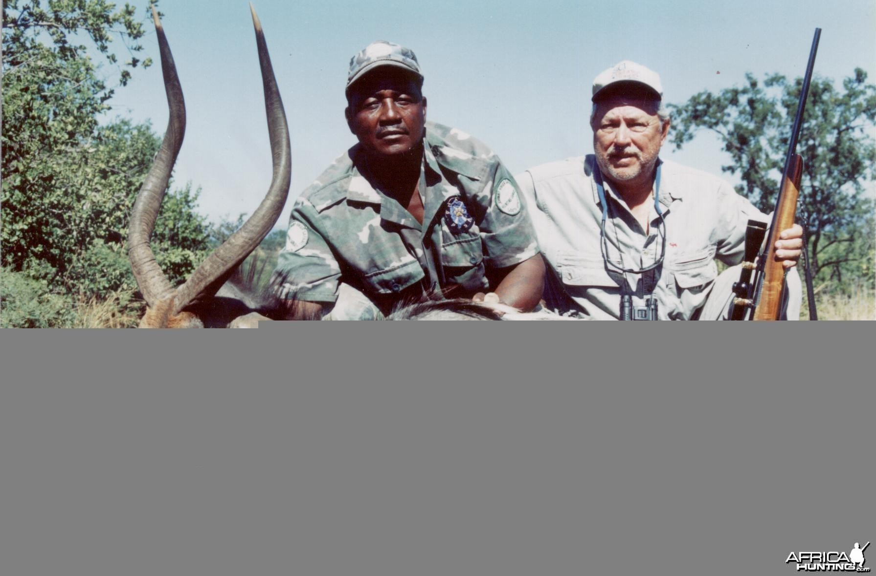 Hunting Nyala with Wintershoek Johnny Vivier Safaris in SA