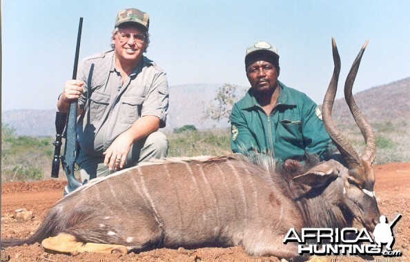 Hunting Nyala with Wintershoek Johnny Vivier Safaris in SA