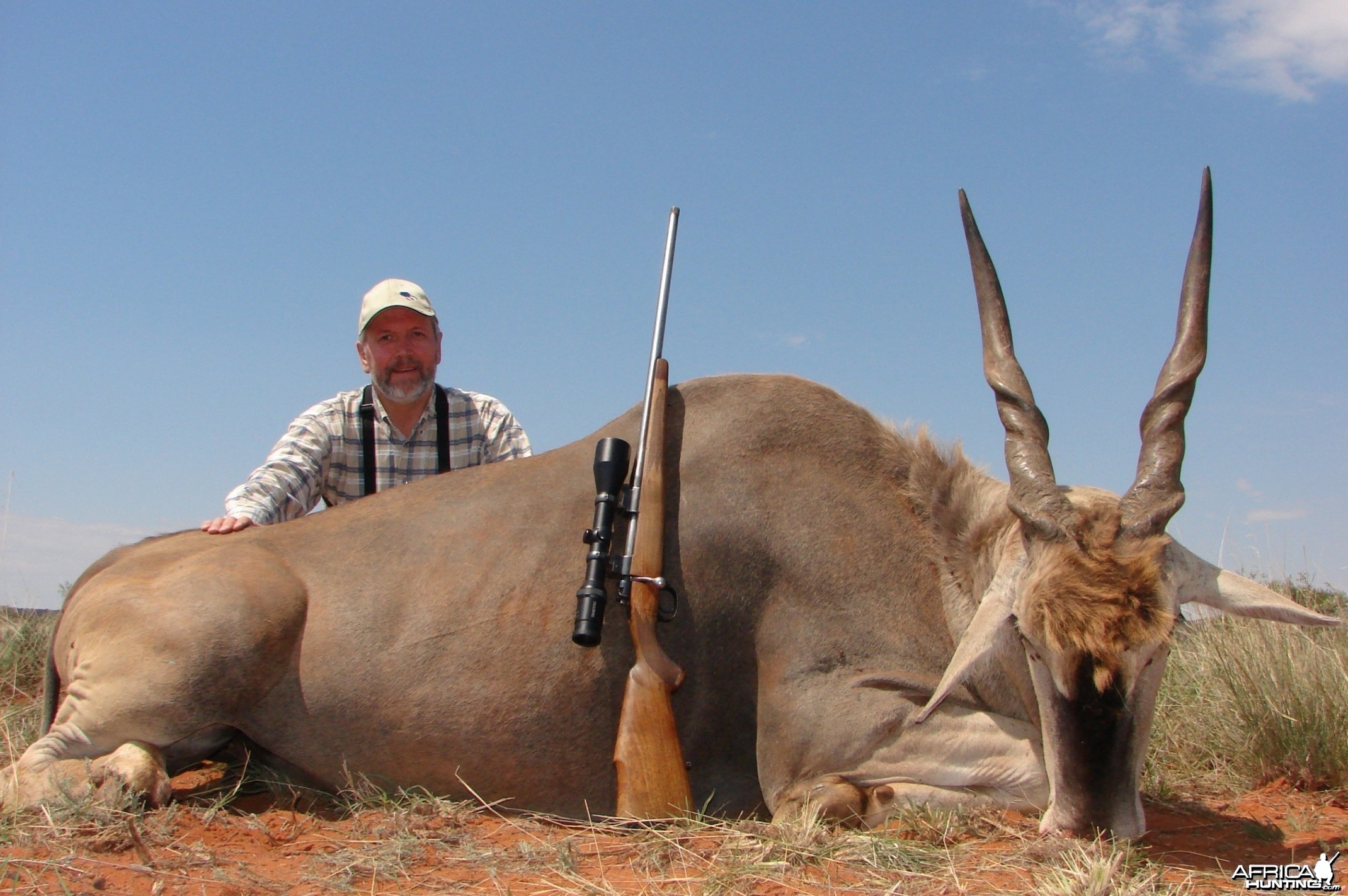 Hunting Eland with Wintershoek Johnny Vivier Safaris in SA