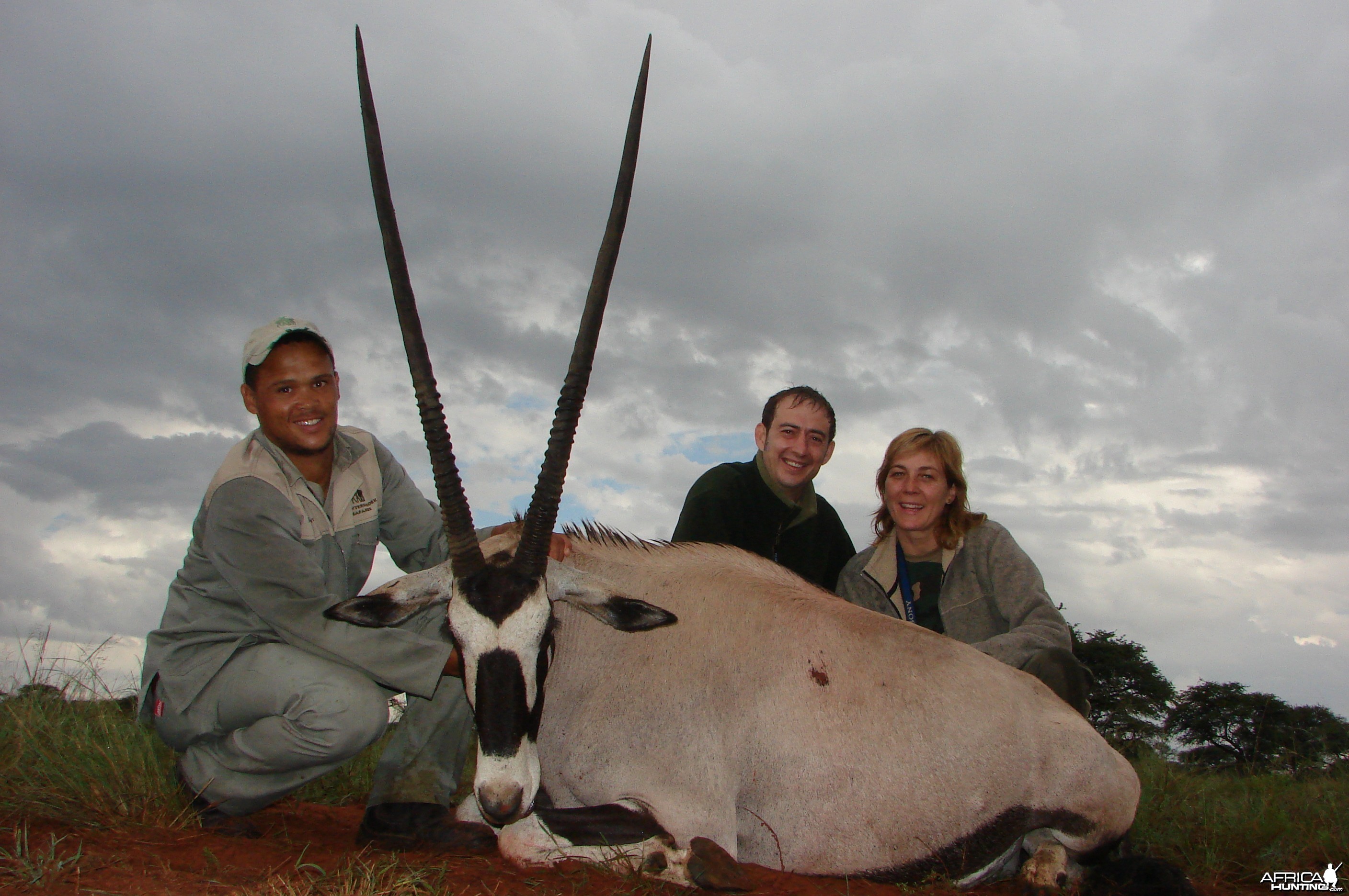 Hunting Gemsbuck with Wintershoek Johnny Vivier Safaris in SA