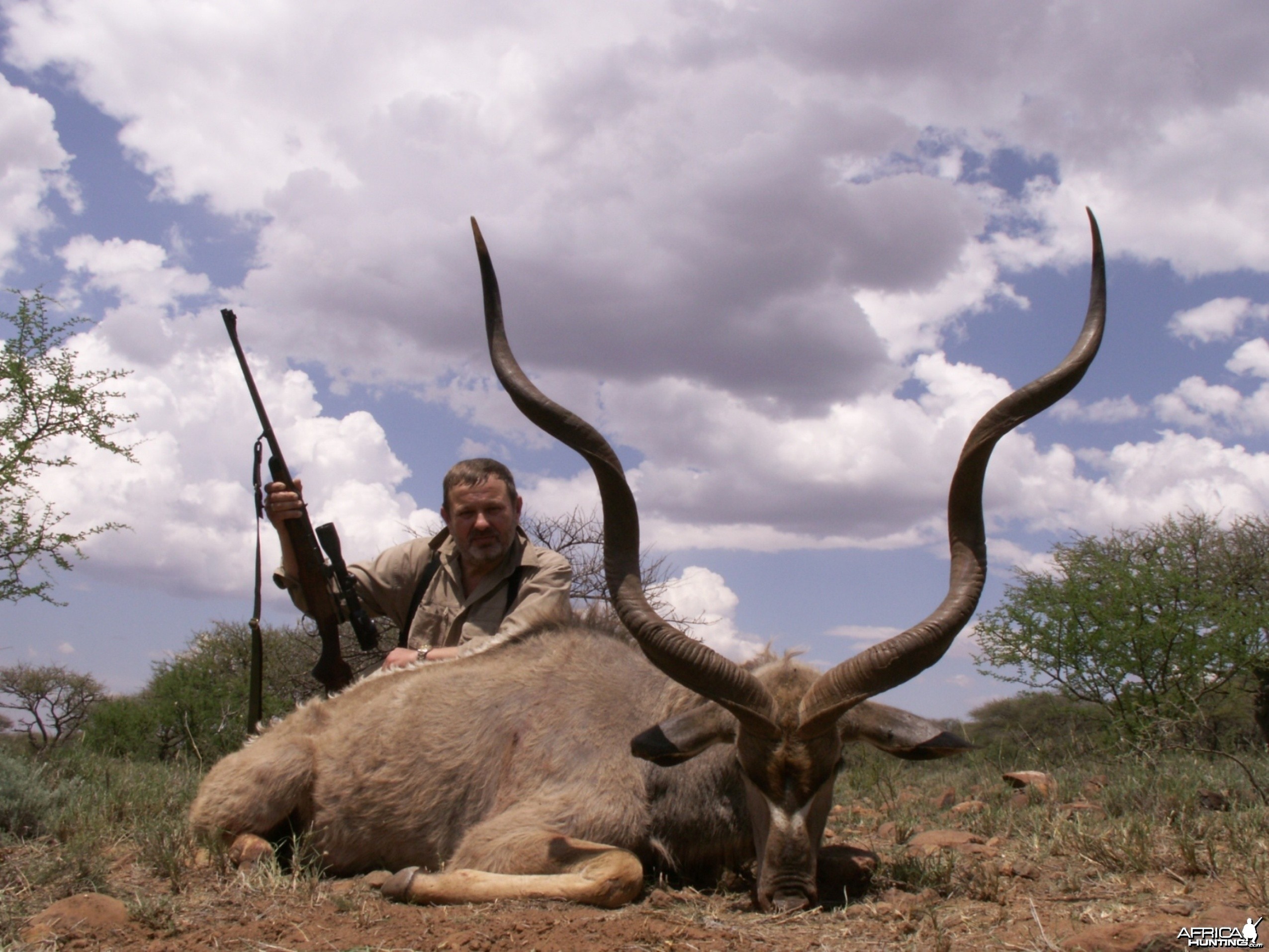 Hunting Kudu with Wintershoek Johnny Vivier Safaris in SA