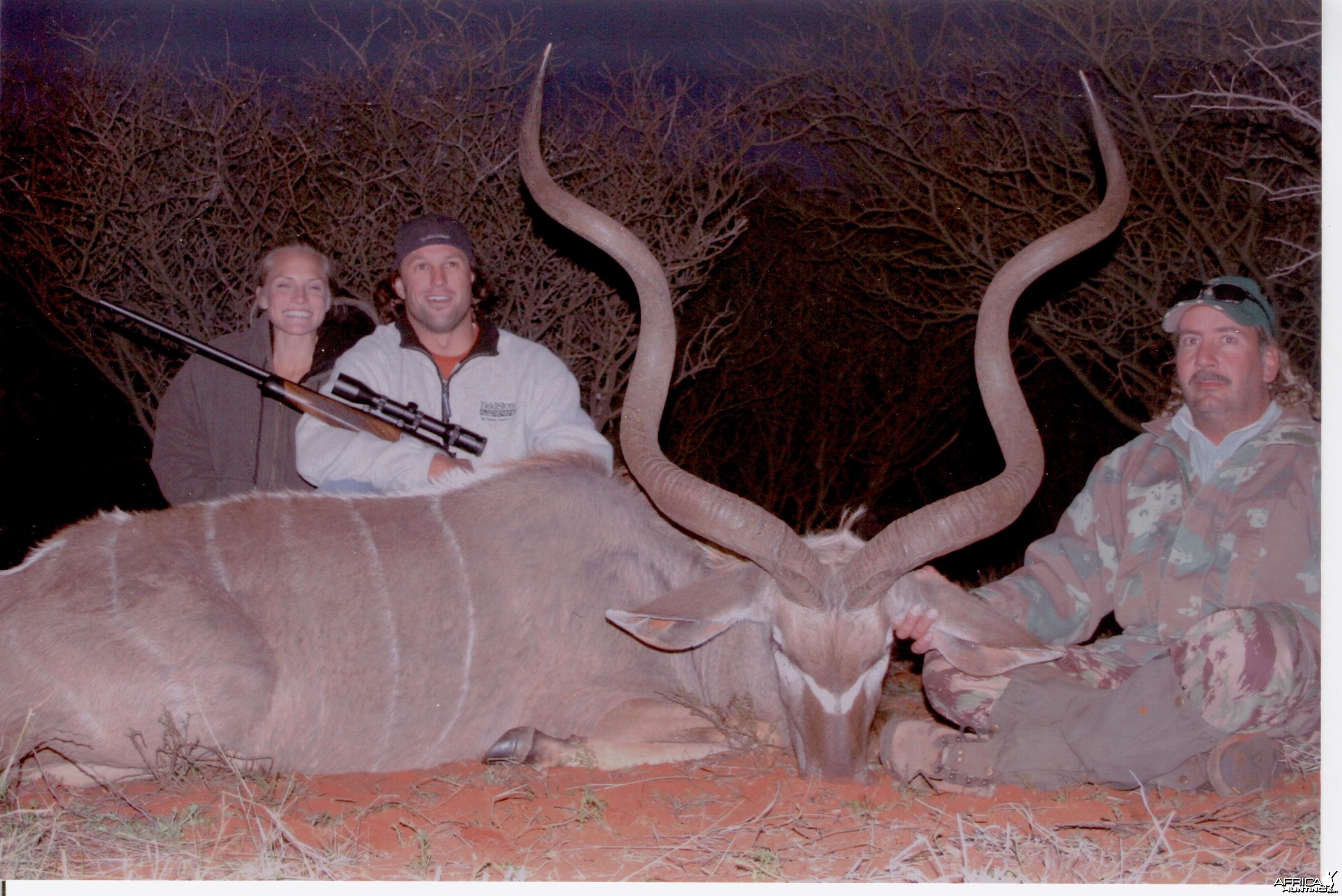 Hunting Kudu with Wintershoek Johnny Vivier Safaris in SA