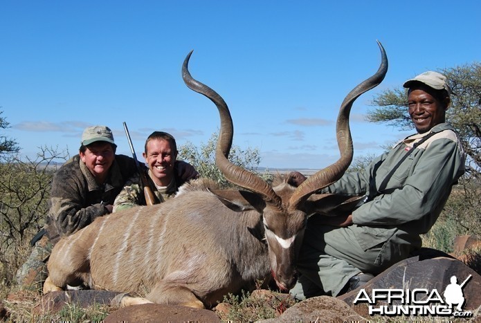 Hunting Kudu with Wintershoek Johnny Vivier Safaris in SA