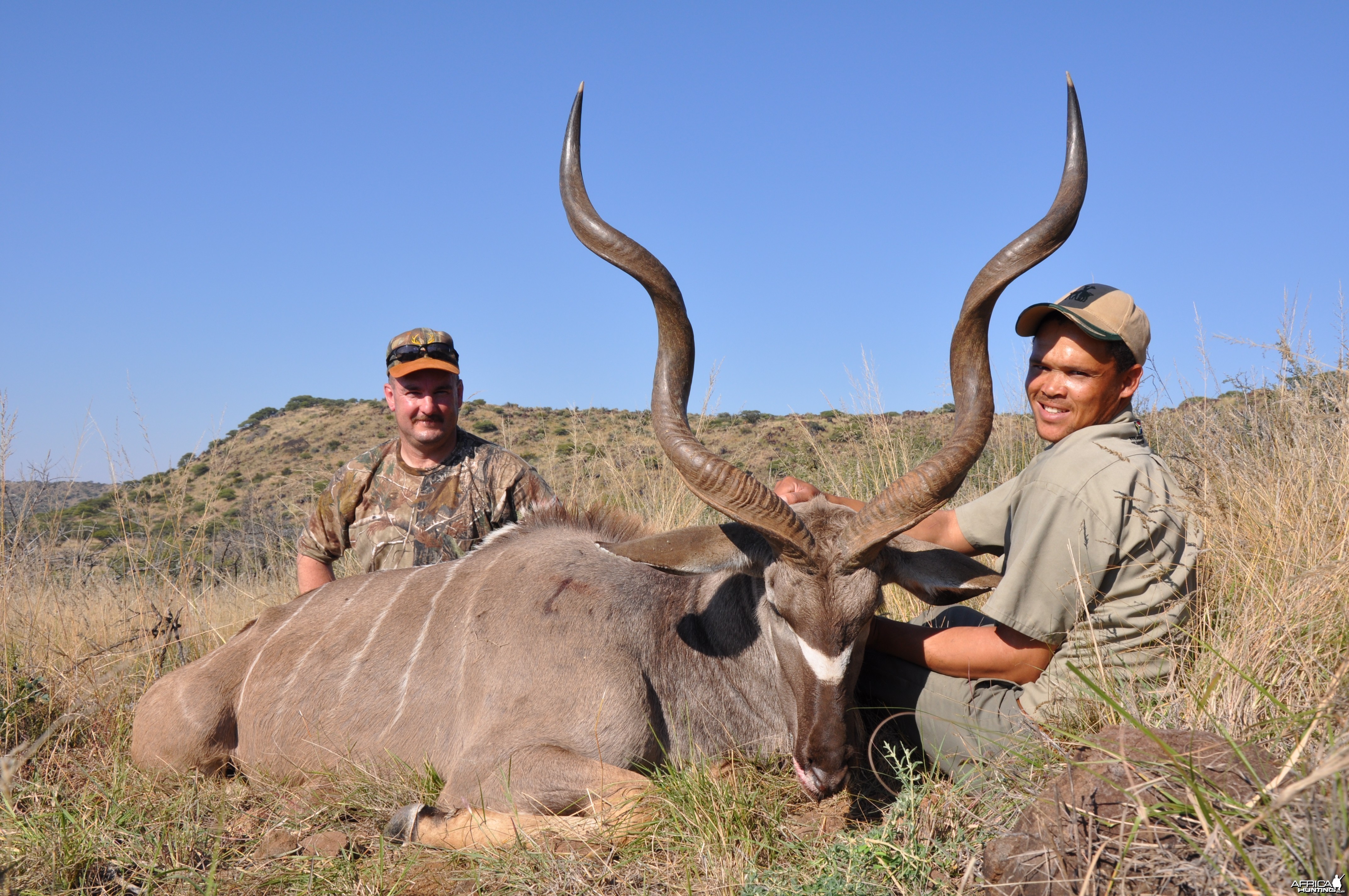 Hunting Kudu with Wintershoek Johnny Vivier Safaris in SA