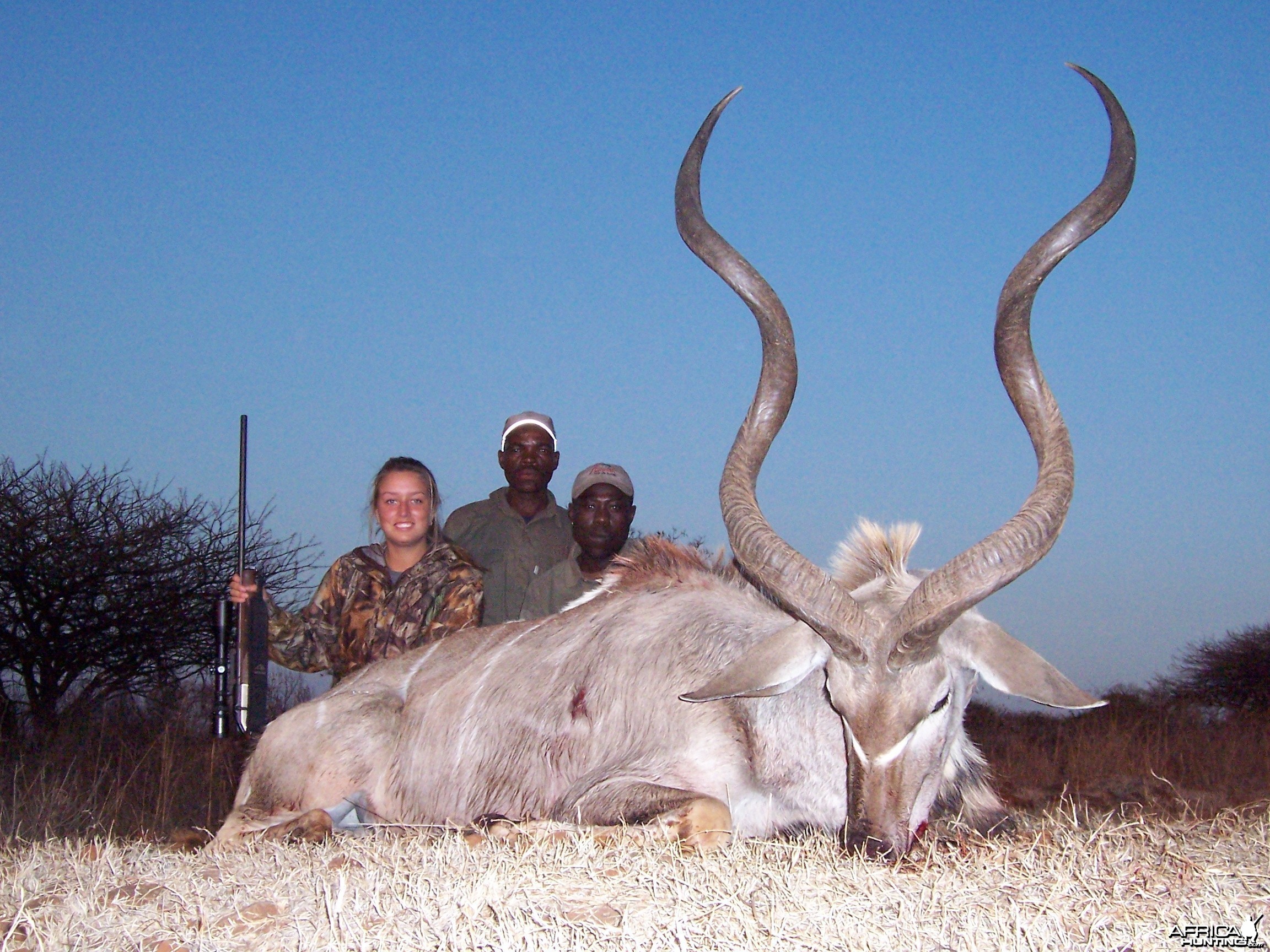 Hunting Kudu with Wintershoek Johnny Vivier Safaris in SA