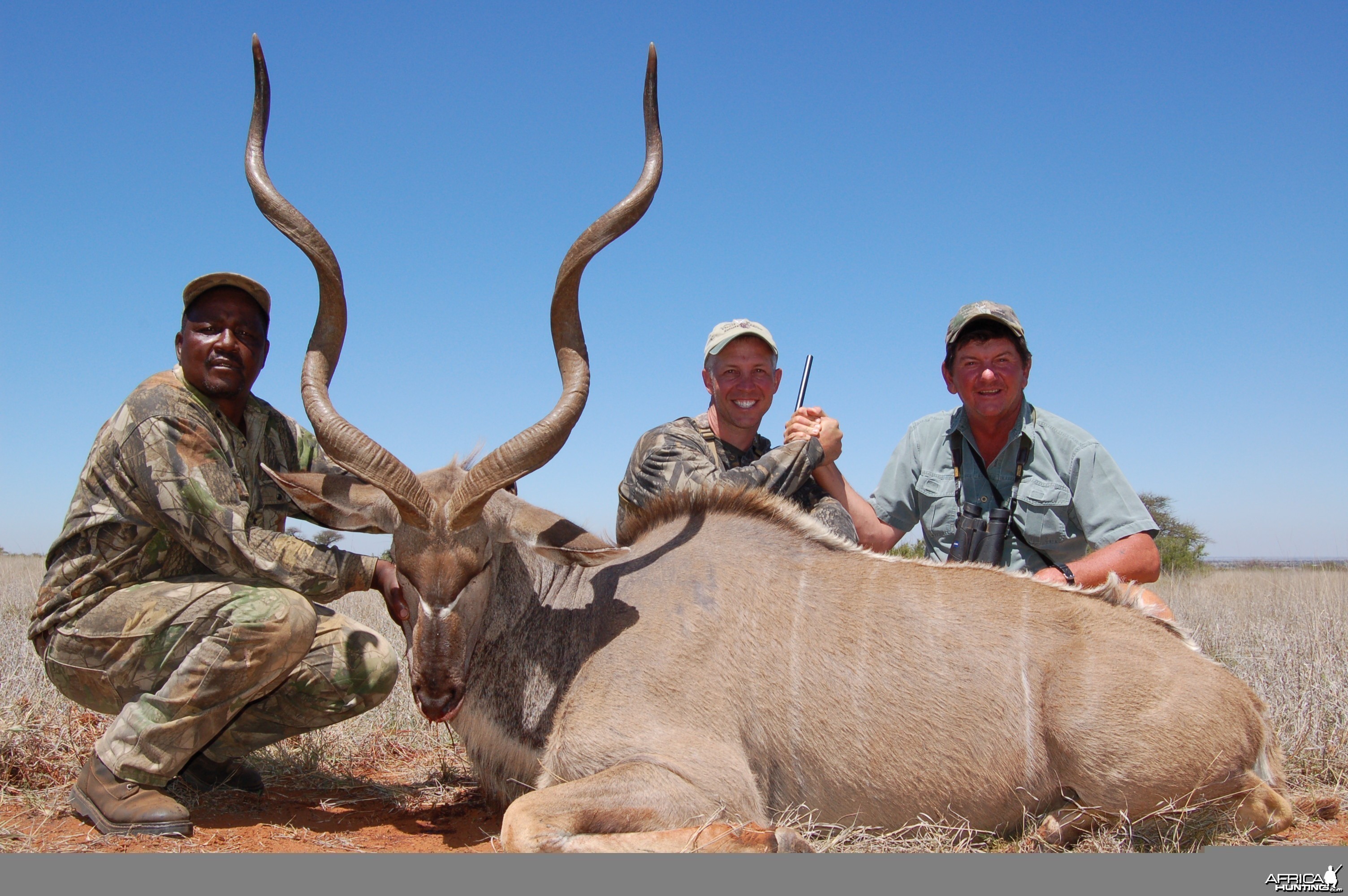 Hunting Kudu with Wintershoek Johnny Vivier Safaris in SA