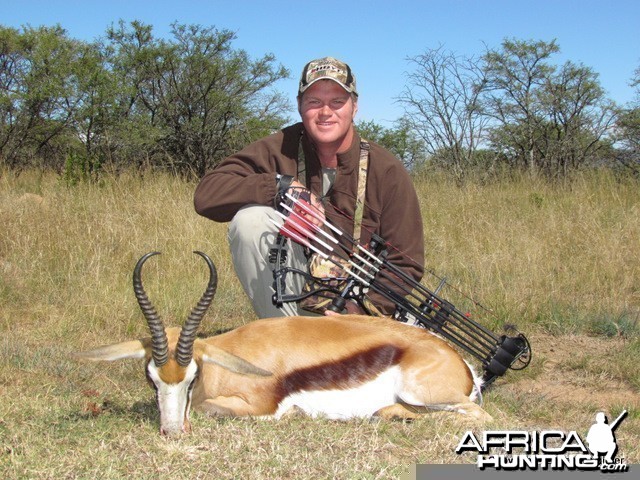 Bowhunting Springbok in SA