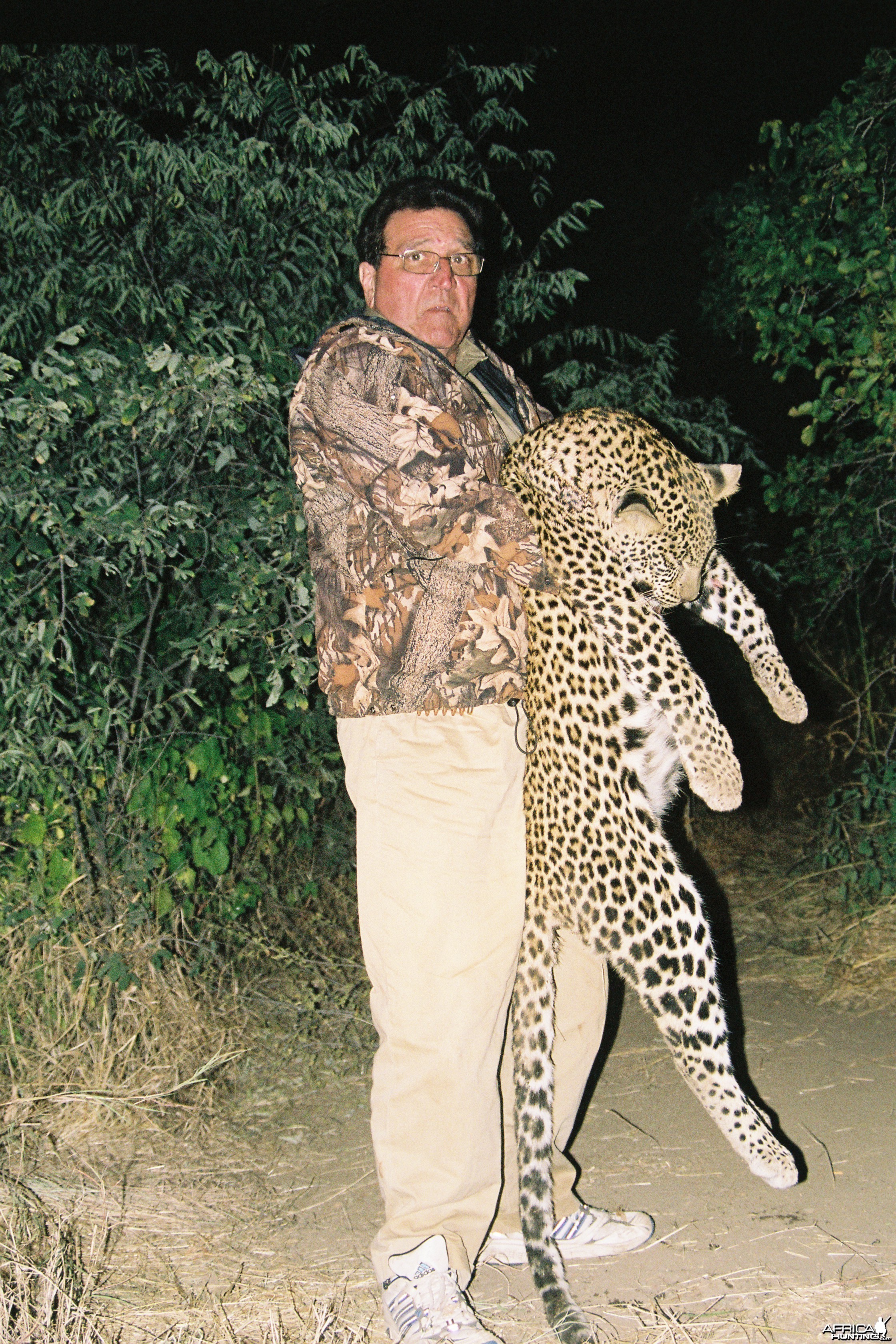 Hunting Leopard with Wintershoek Johnny Vivier Safaris in SA