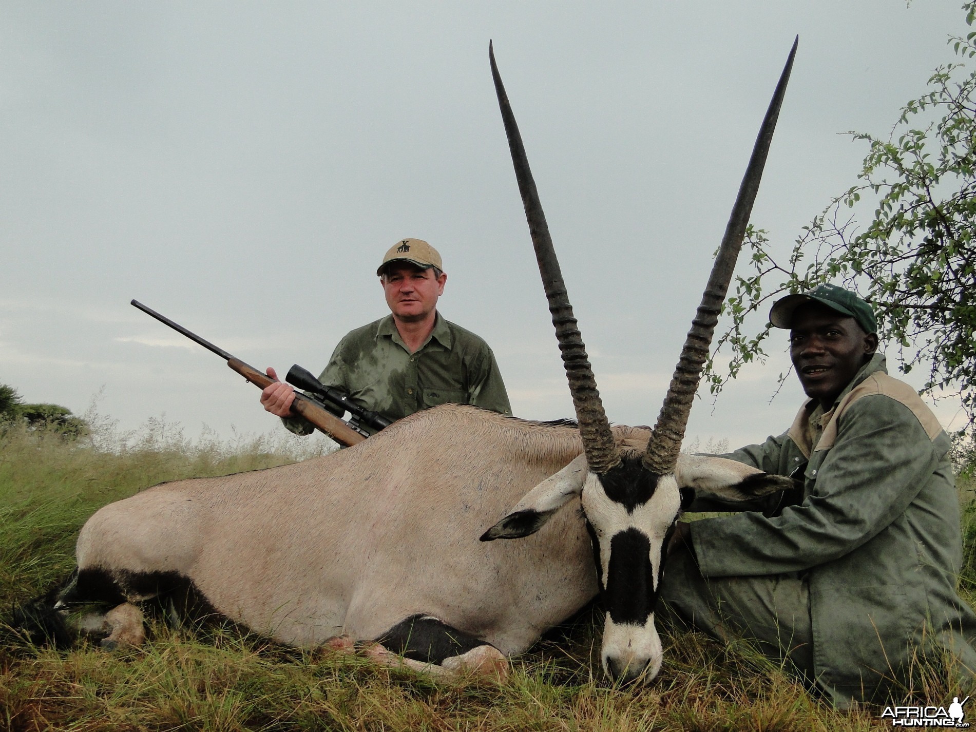 Hunting Gemsbuck with Wintershoek Johnny Vivier Safaris in SA