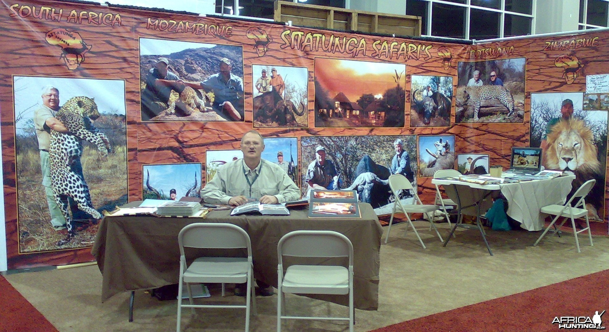 Sitatunga Safari Booth at SCI Show